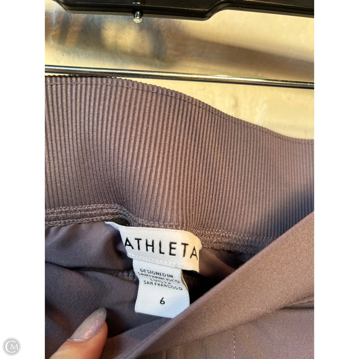Athletic Pants By Athleta In Purple, Size: 6