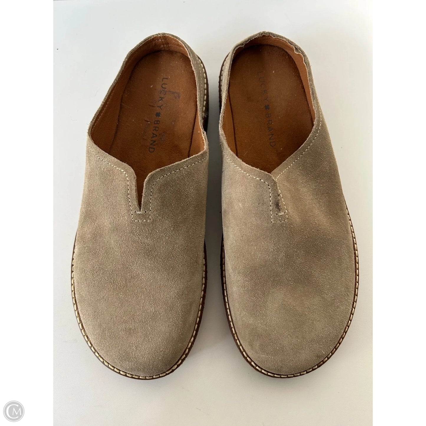Shoes Flats By Lucky Brand In Tan, Size: 9.5