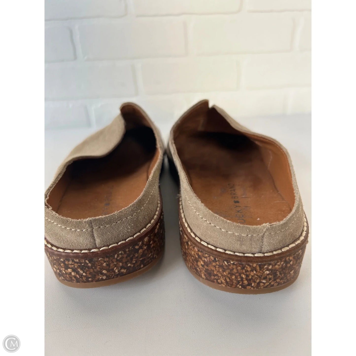 Shoes Flats By Lucky Brand In Tan, Size: 9.5