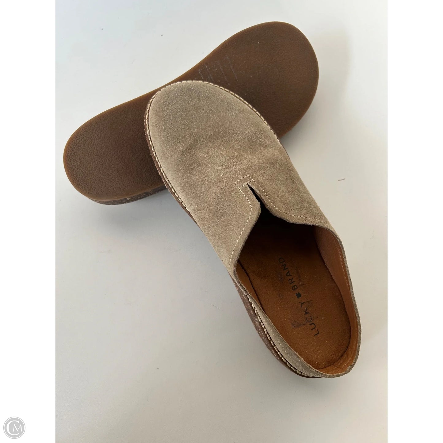 Shoes Flats By Lucky Brand In Tan, Size: 9.5