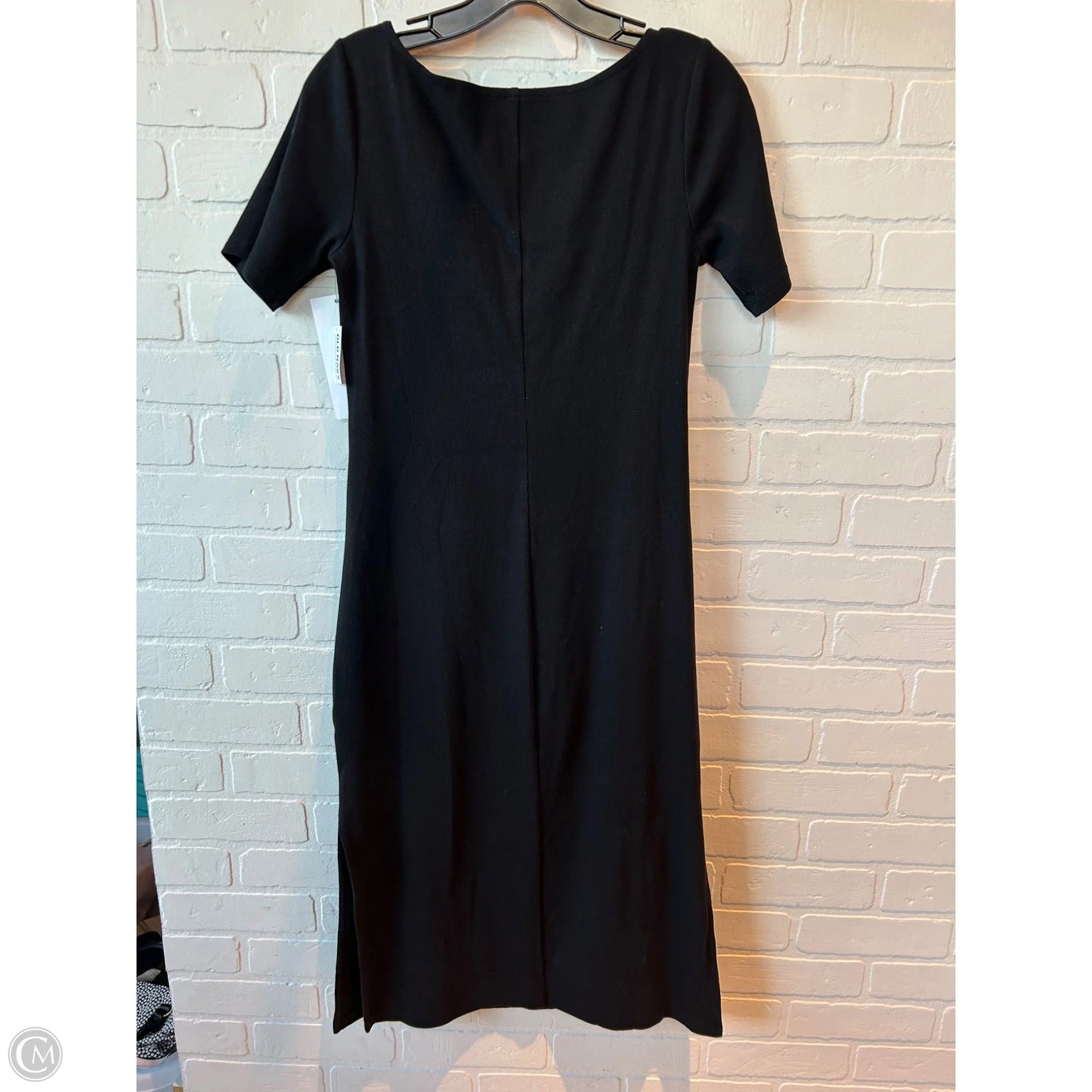 Dress Casual Midi By Old Navy In Black, Size: Mp