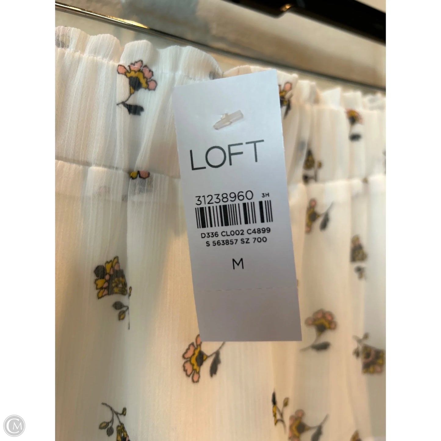 Skirt Mini & Short By Loft In White, Size: 8