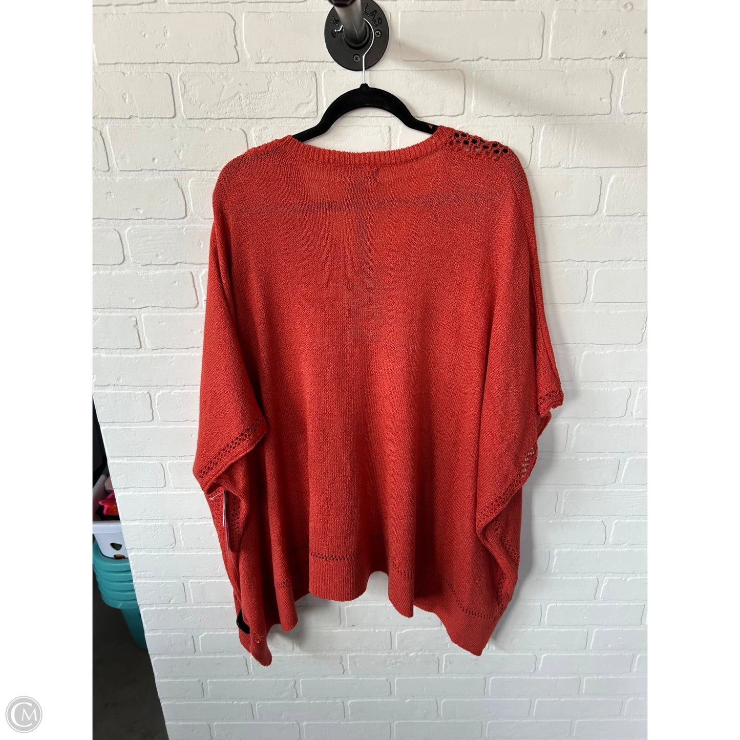 Sweater By Cmc In Orange, Size: 2x