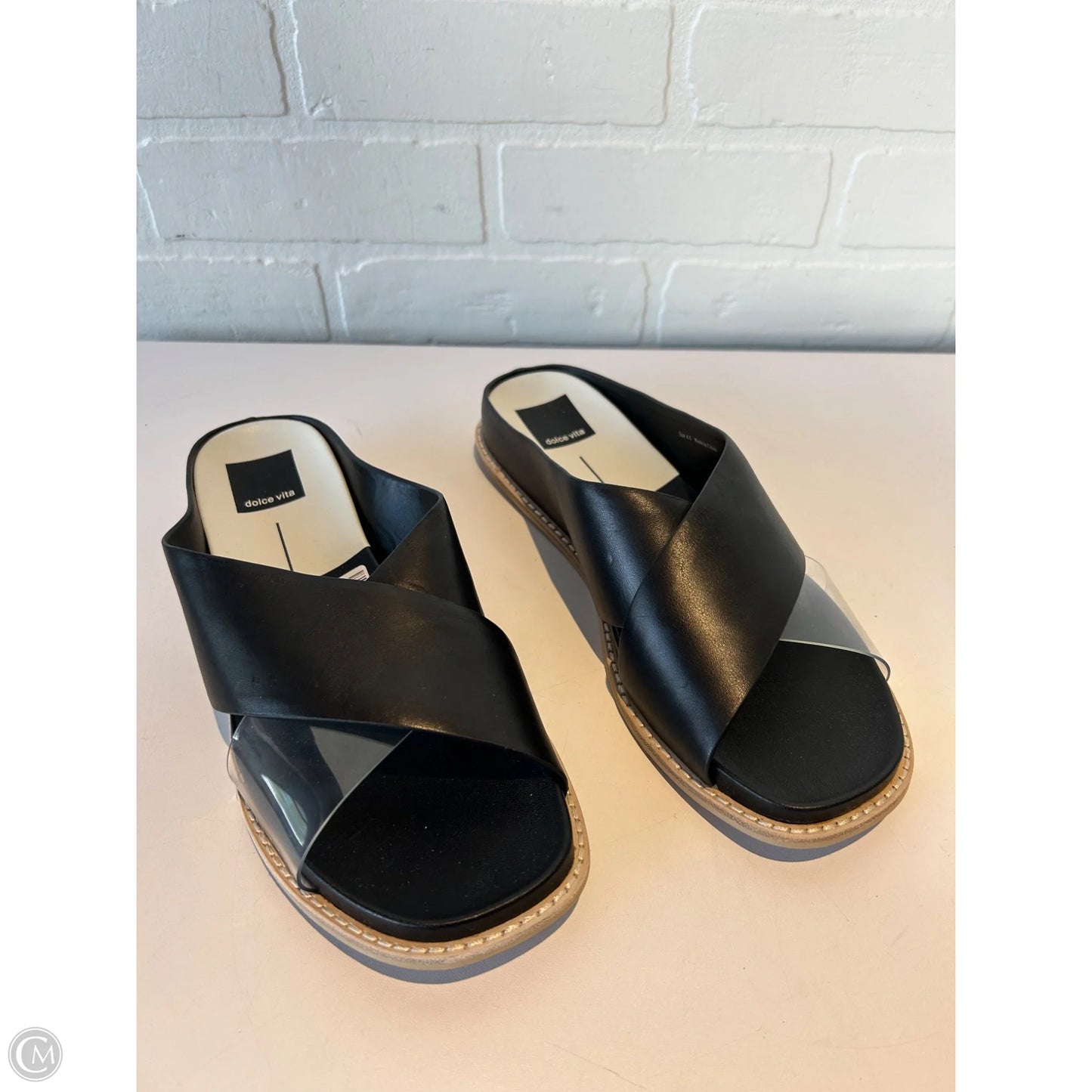 Sandals Flats By Dolce Vita In Black, Size: 8.5