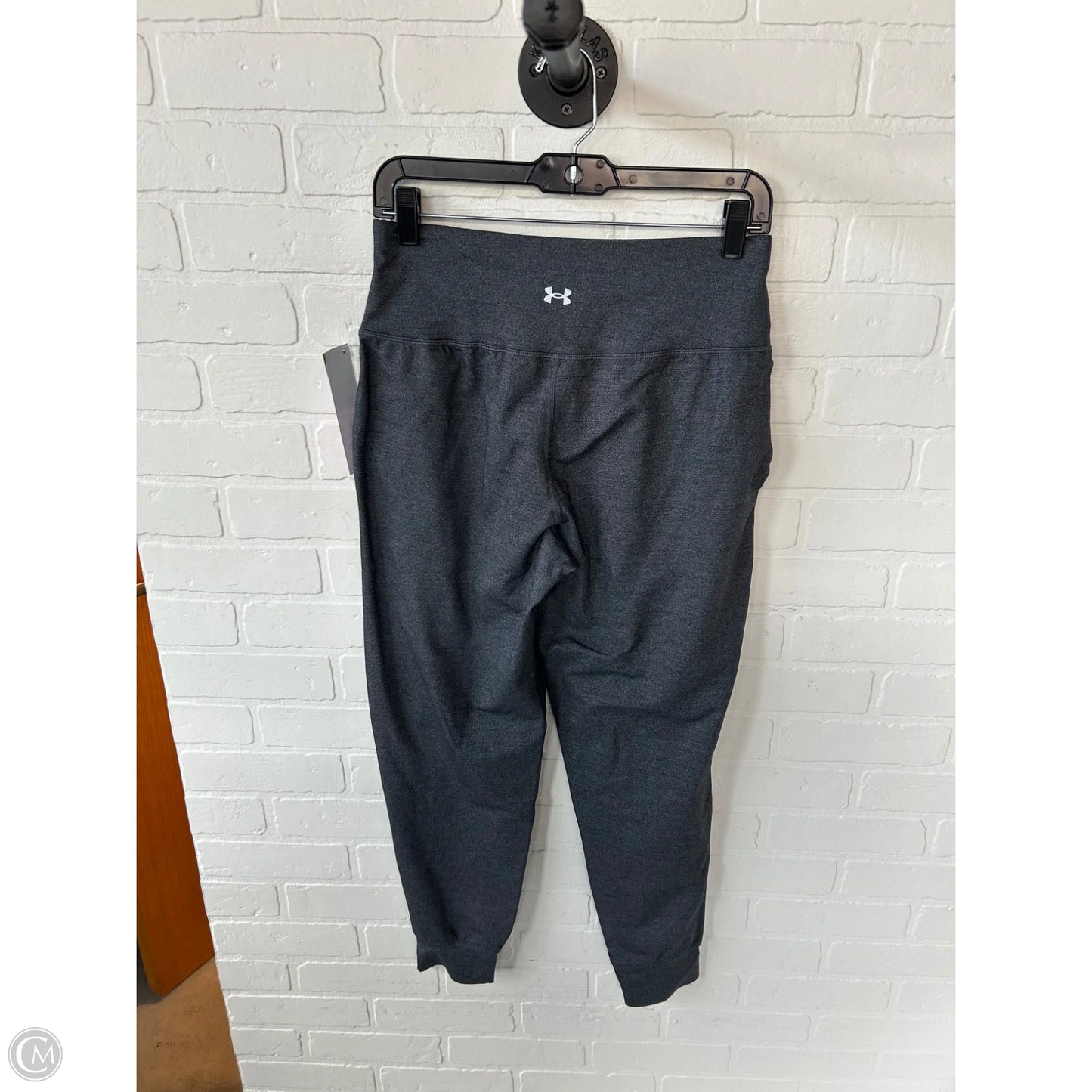 Athletic Pants By Under Armour In Grey, Size: 8