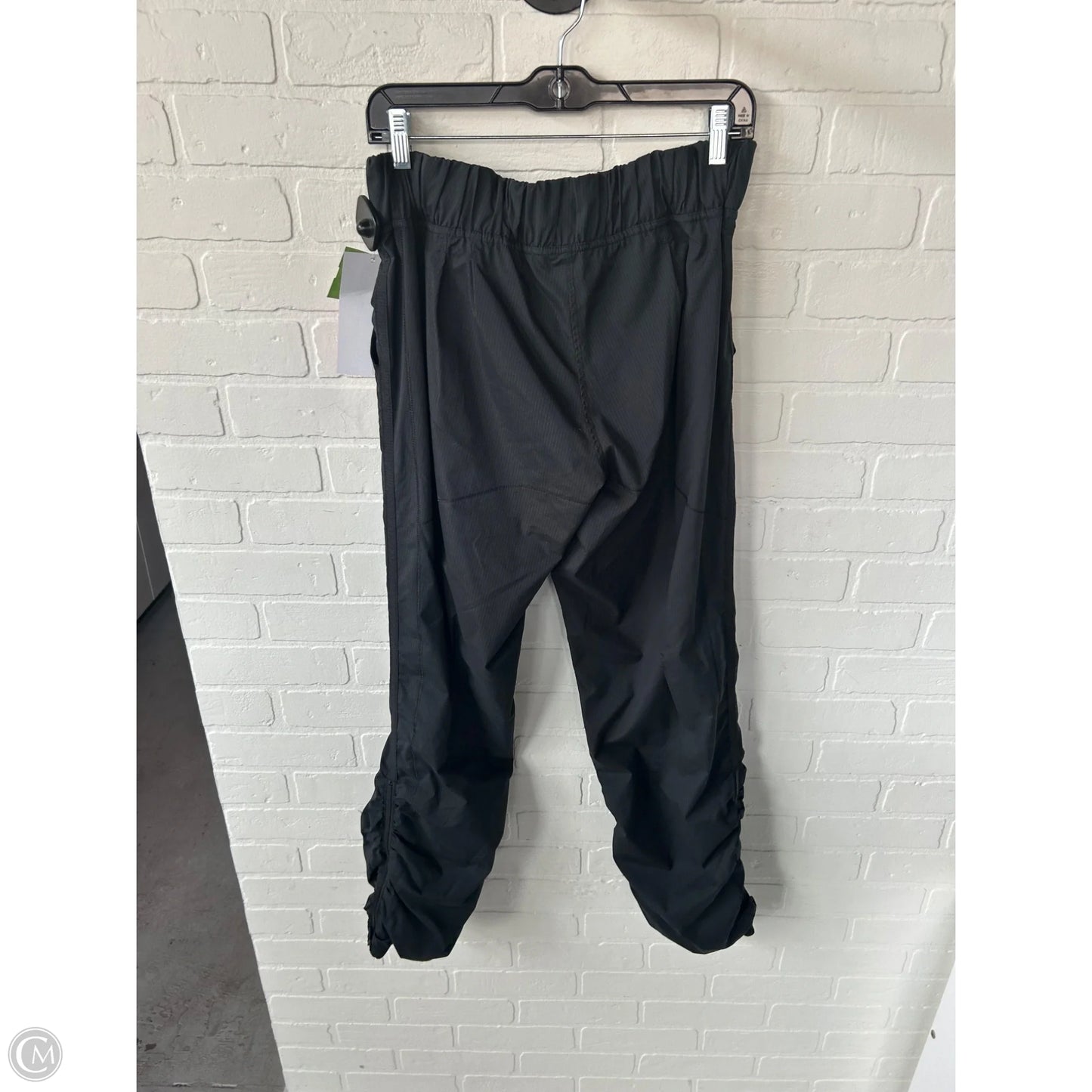 Athletic Pants By Lululemon In Black & Grey, Size: 10