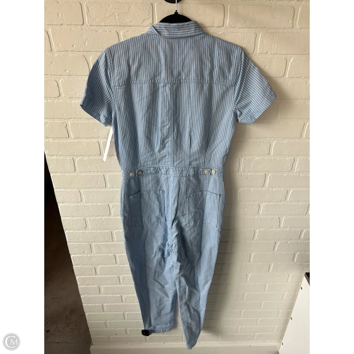 Jumpsuit By Cmb In Blue & White, Size: Xs
