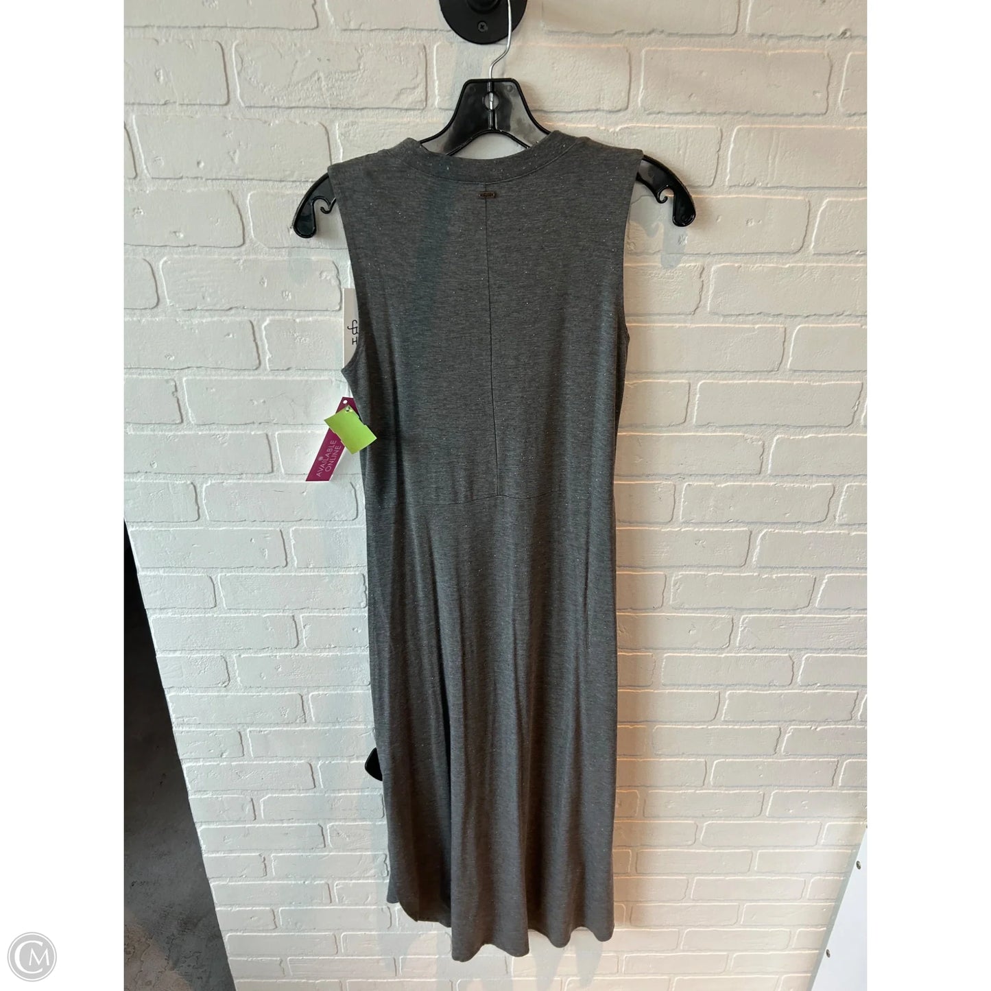 Dress Casual Maxi By Cmc In Grey, Size: Xs