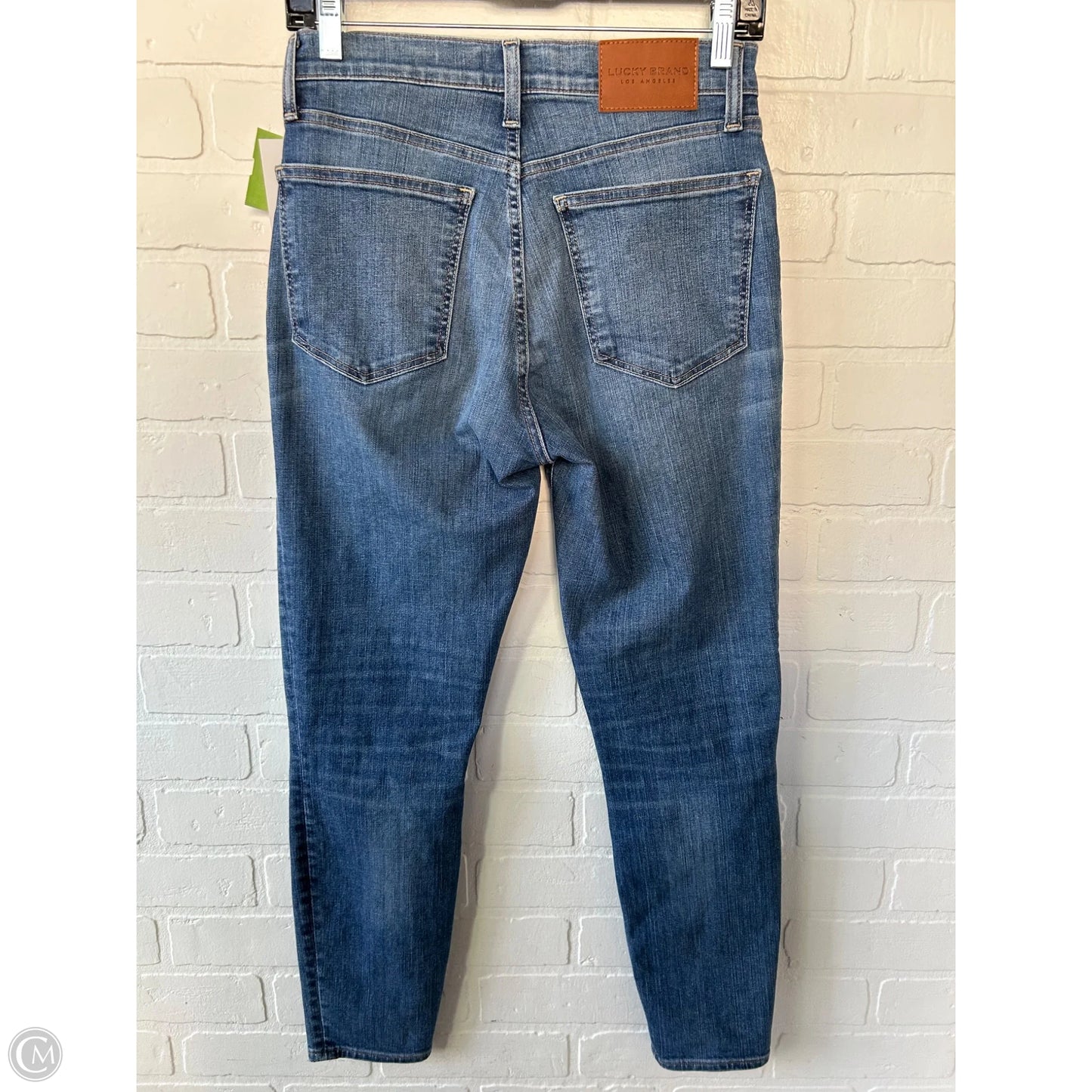 Jeans Skinny By Lucky Brand In Blue Denim, Size: 6