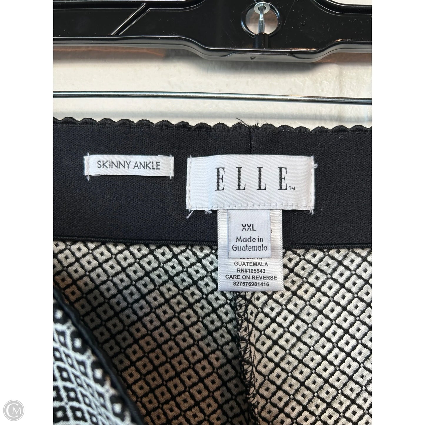 Pants Other By Elle In Black & White, Size: 18