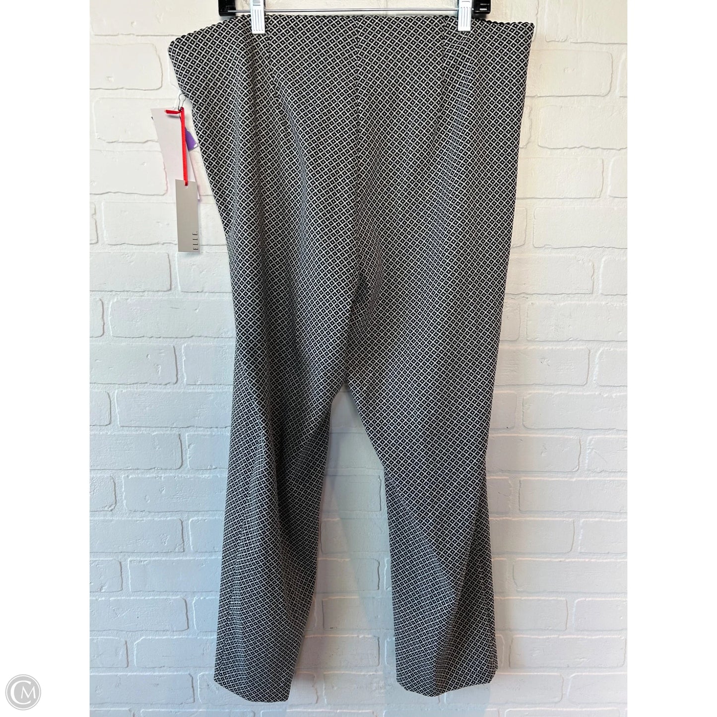Pants Other By Elle In Black & White, Size: 18