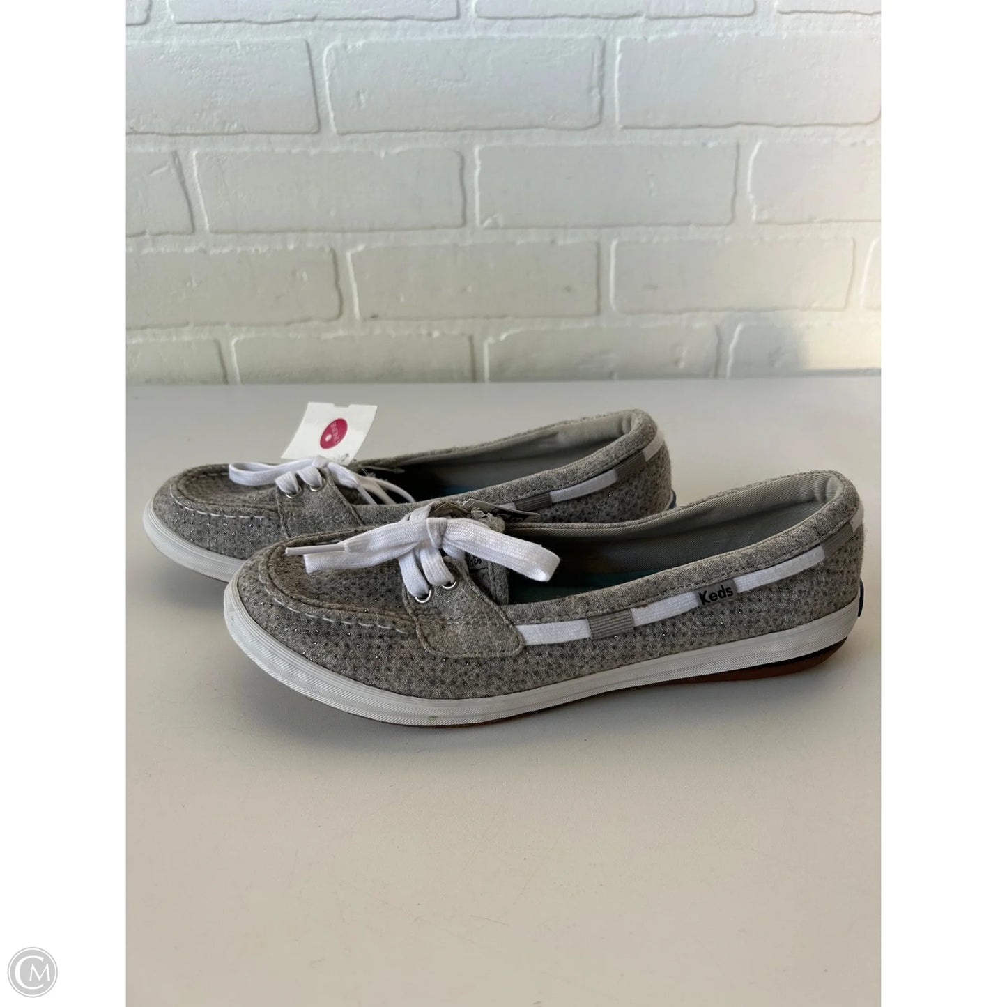 Shoes Flats By Keds In Grey, Size: 7