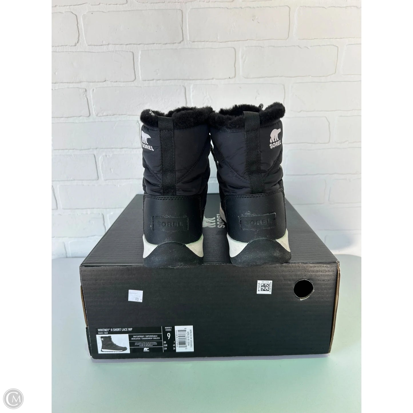 Boots Snow By Sorel In Black, Size: 9