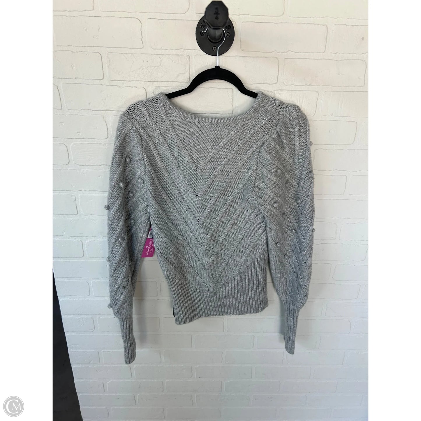Sweater By White House Black Market In Grey, Size: Xs