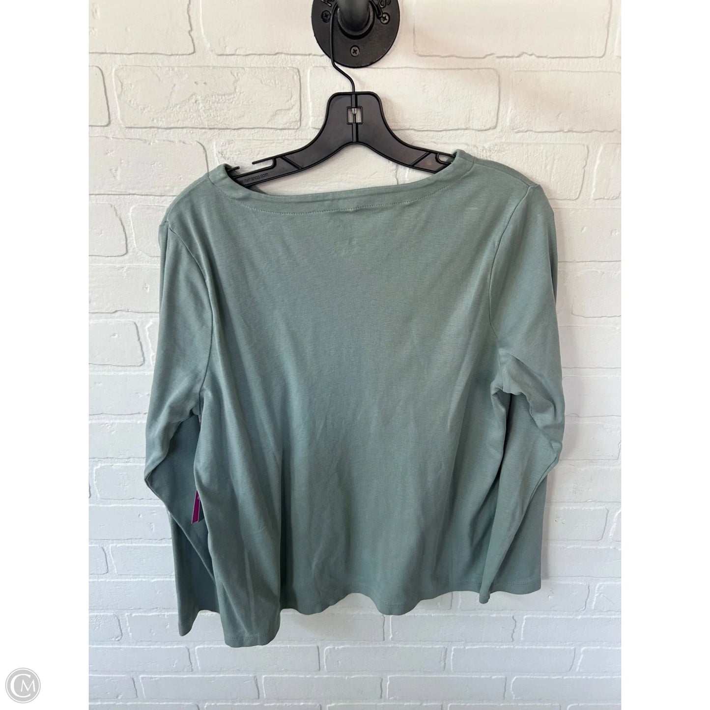 Top Long Sleeve Basic By J. Jill In Green, Size: Lp