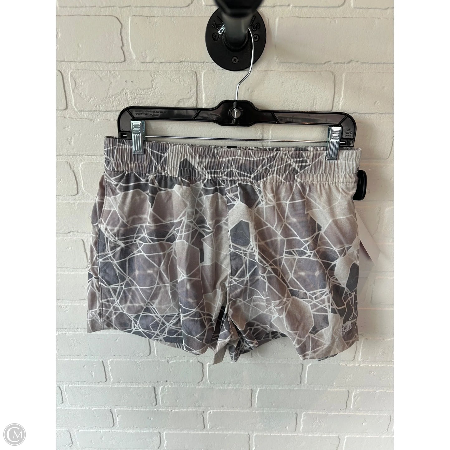 Athletic Shorts By The North Face In Grey & Tan, Size: 8
