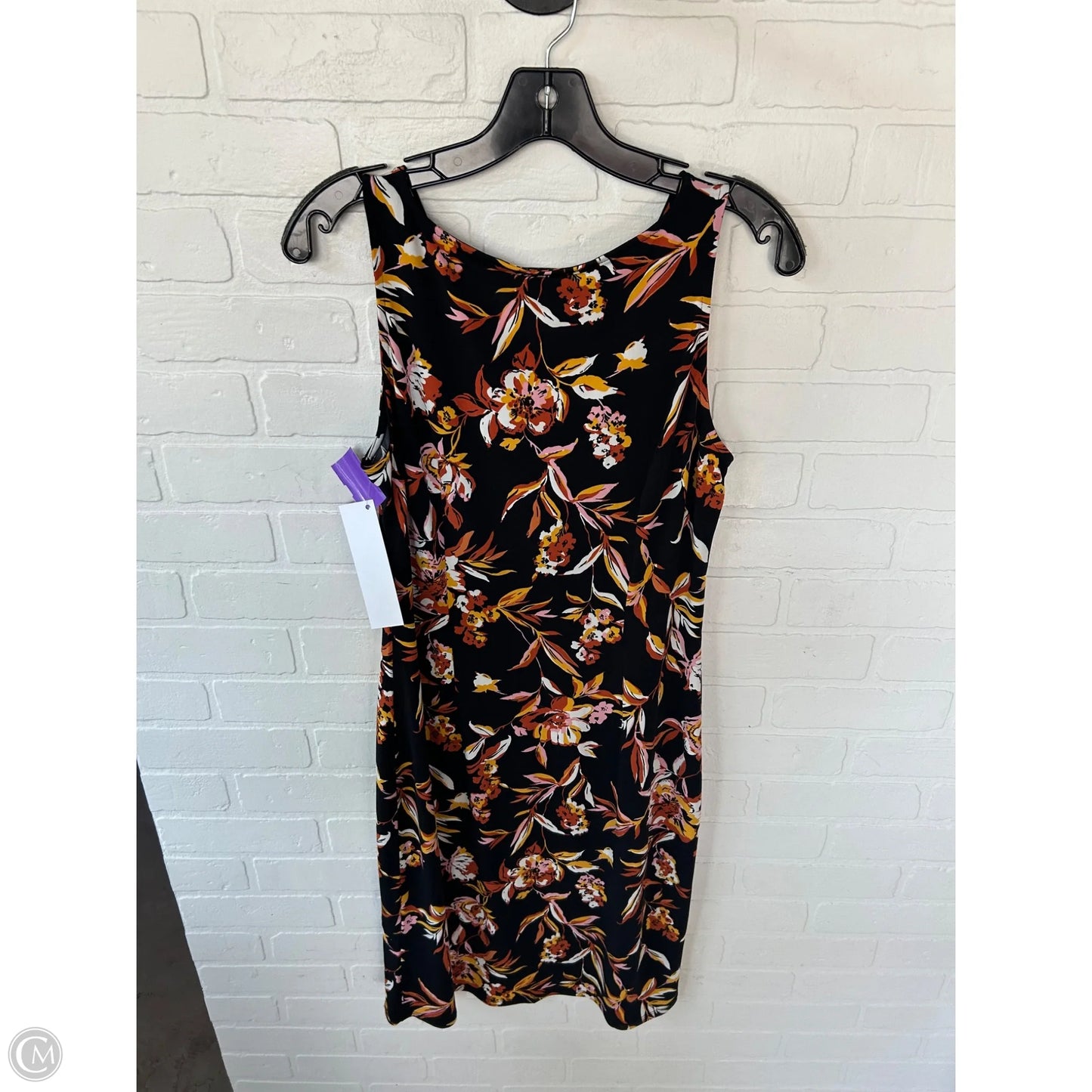 Dress Casual Midi By White House Black Market In Black, Size: M