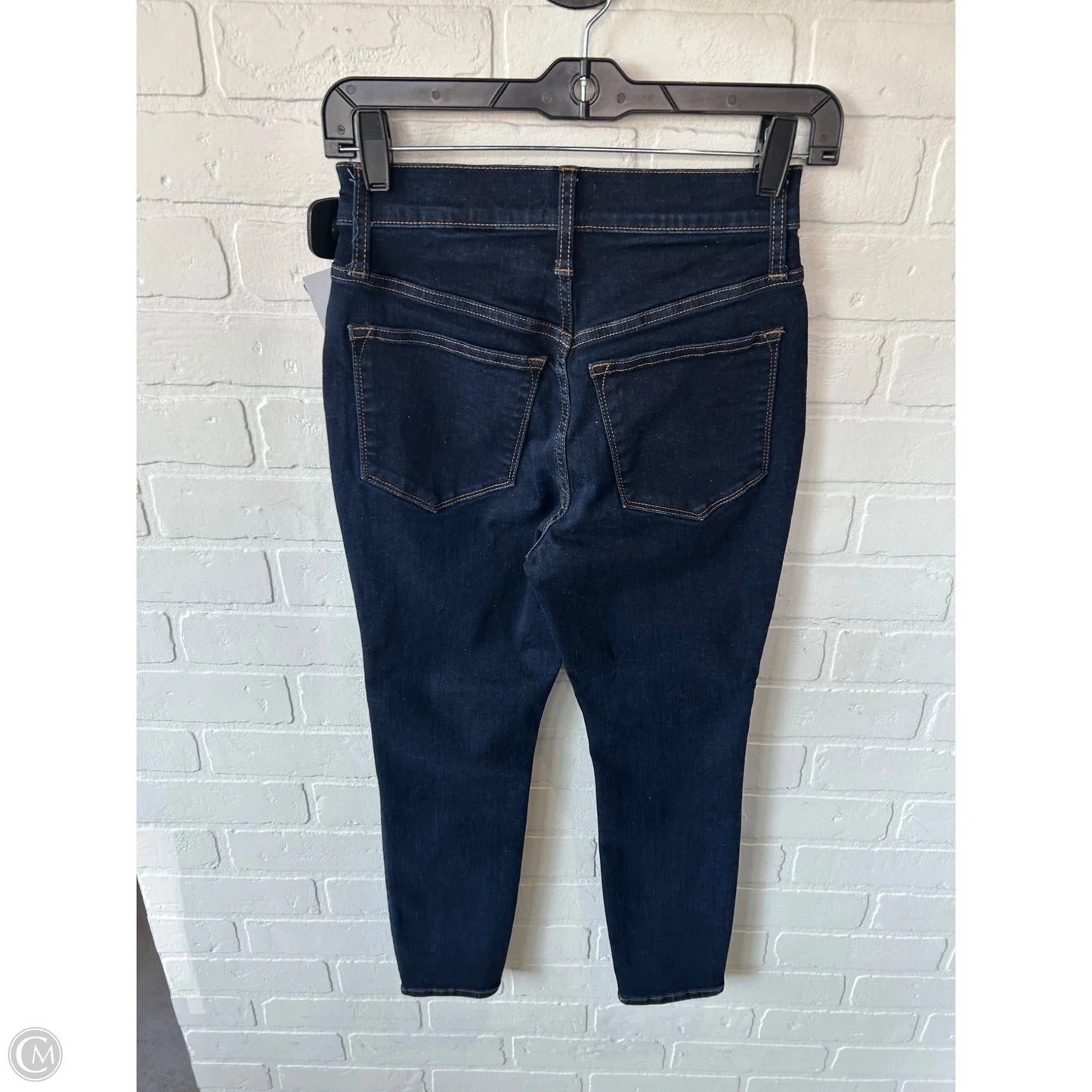 Jeans Skinny By J. Crew In Blue Denim, Size: 2p