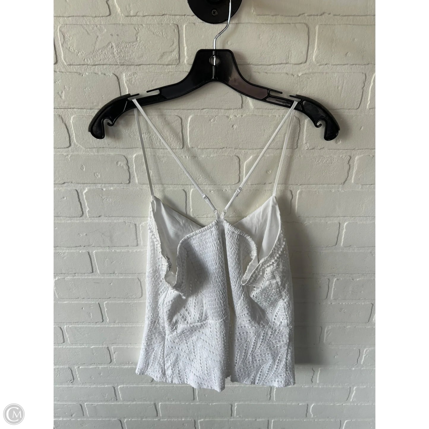 Top Sleeveless By White House Black Market In White, Size: L
