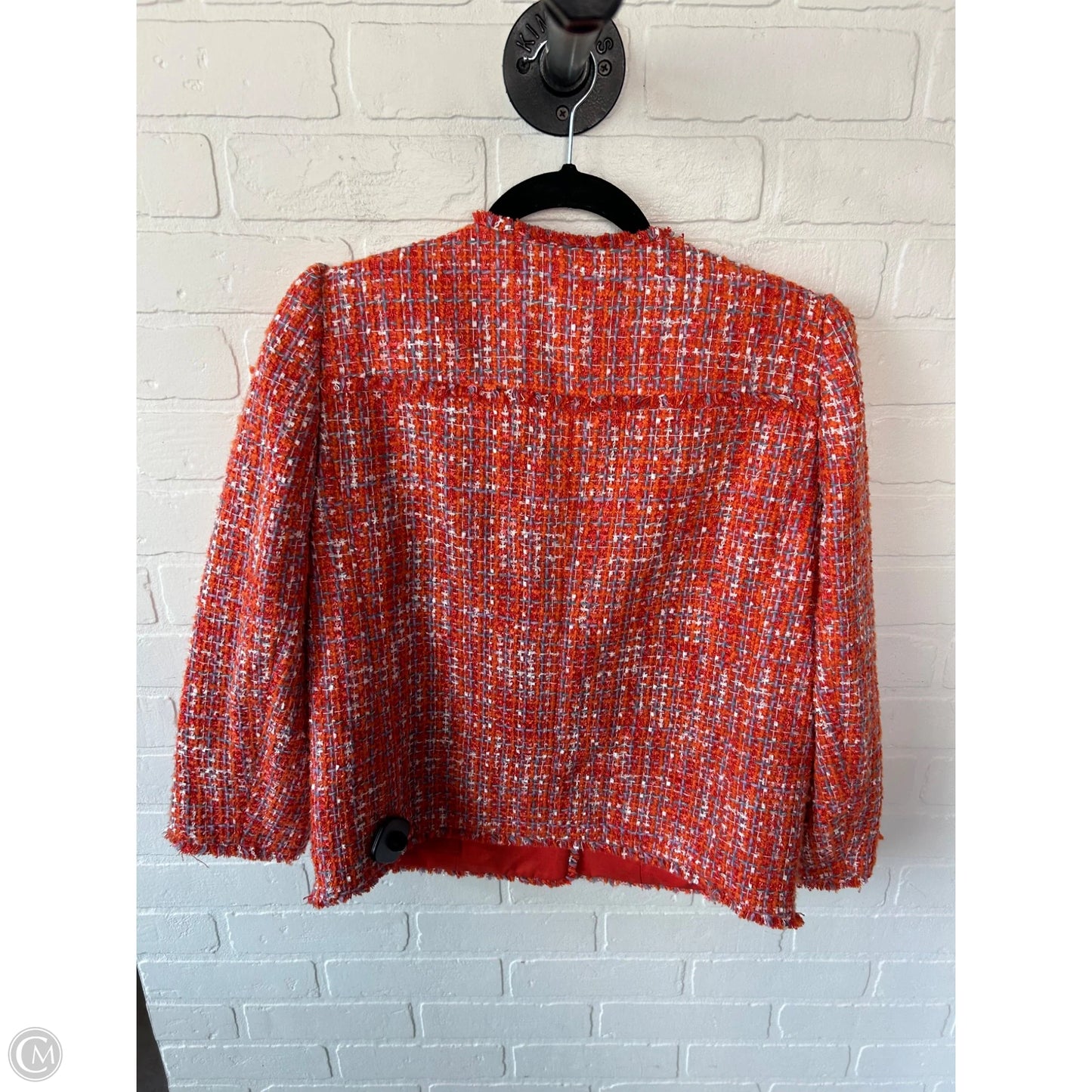 Blazer By Ann Taylor In Orange, Size: S