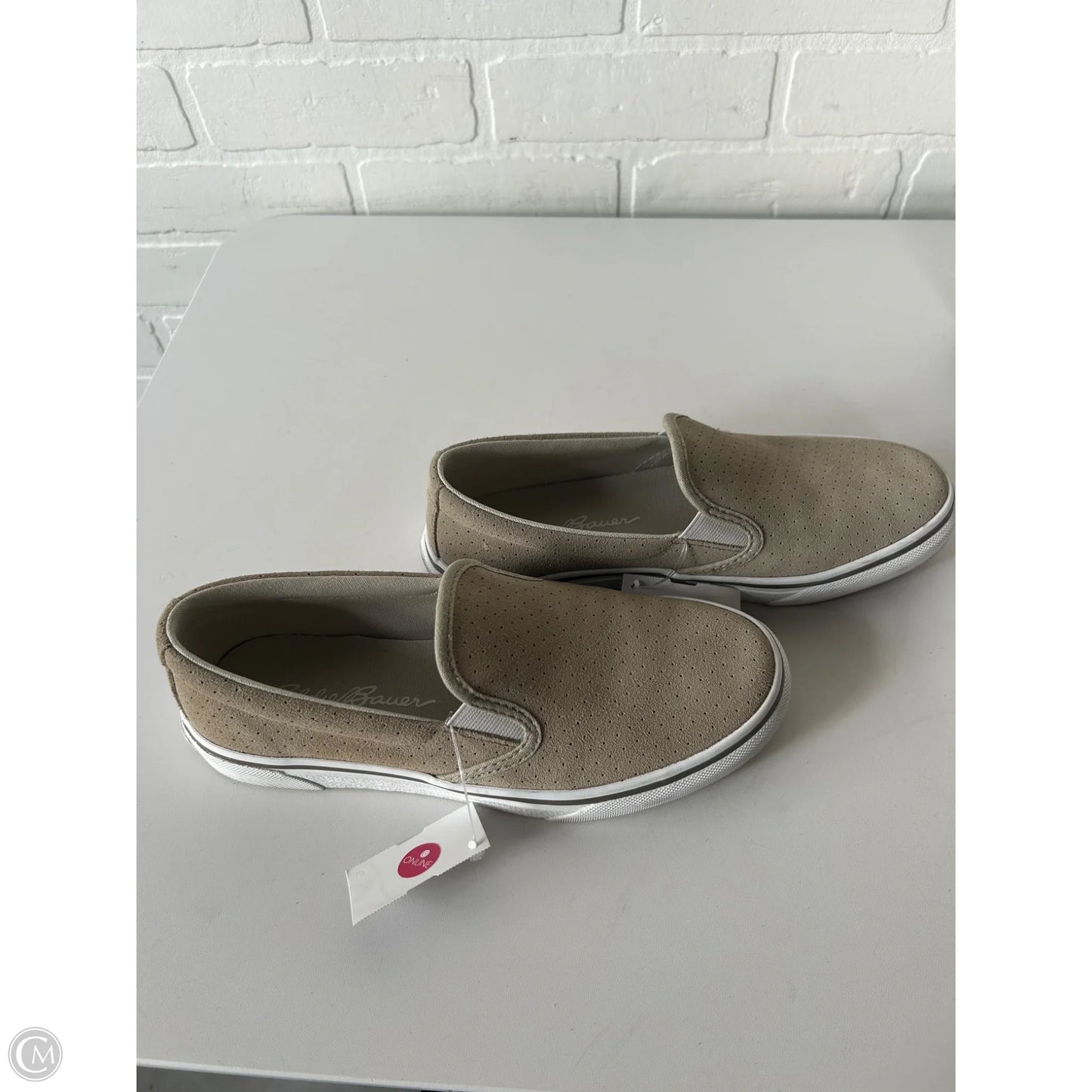 Shoes Flats By Eddie Bauer In Taupe, Size: 7