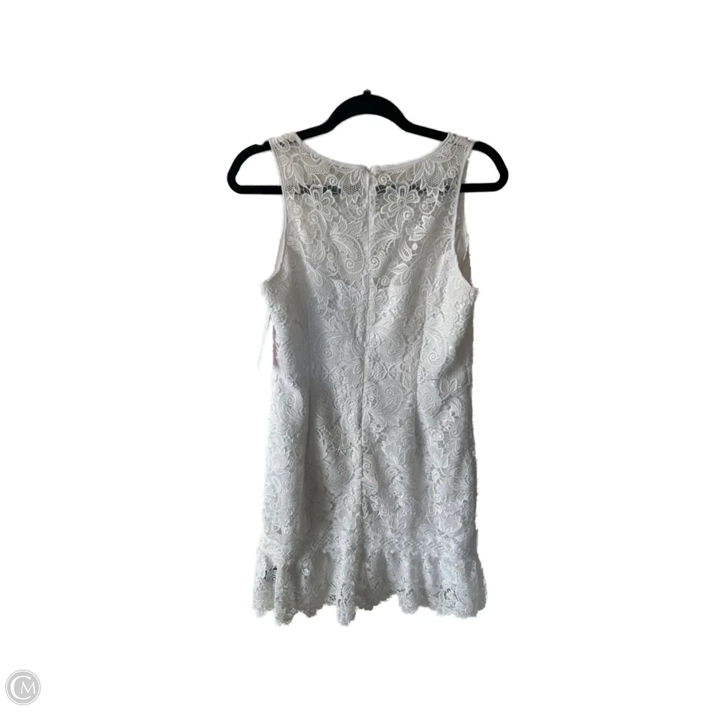 Dress Party Midi By White House Black Market In White, Size: S