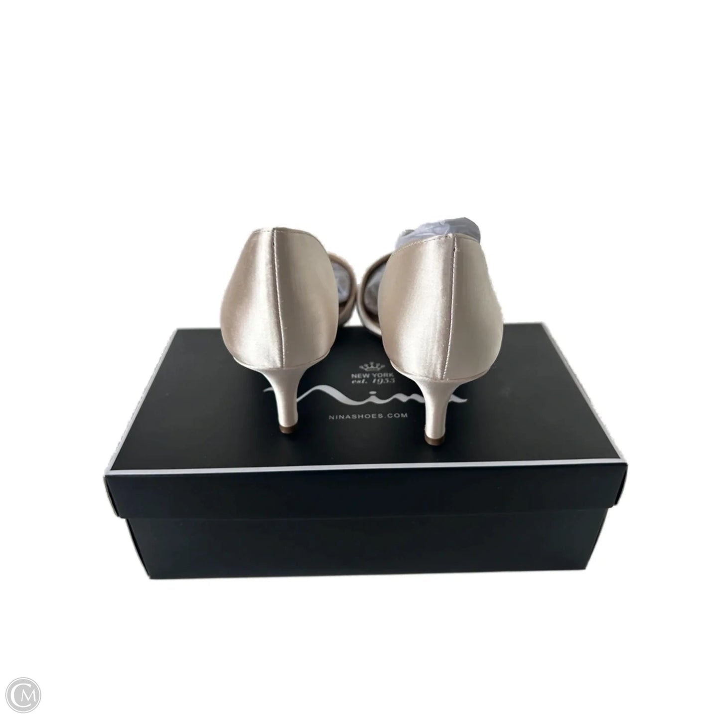 Shoes Heels Stiletto By Nina In Cream, Size: 8