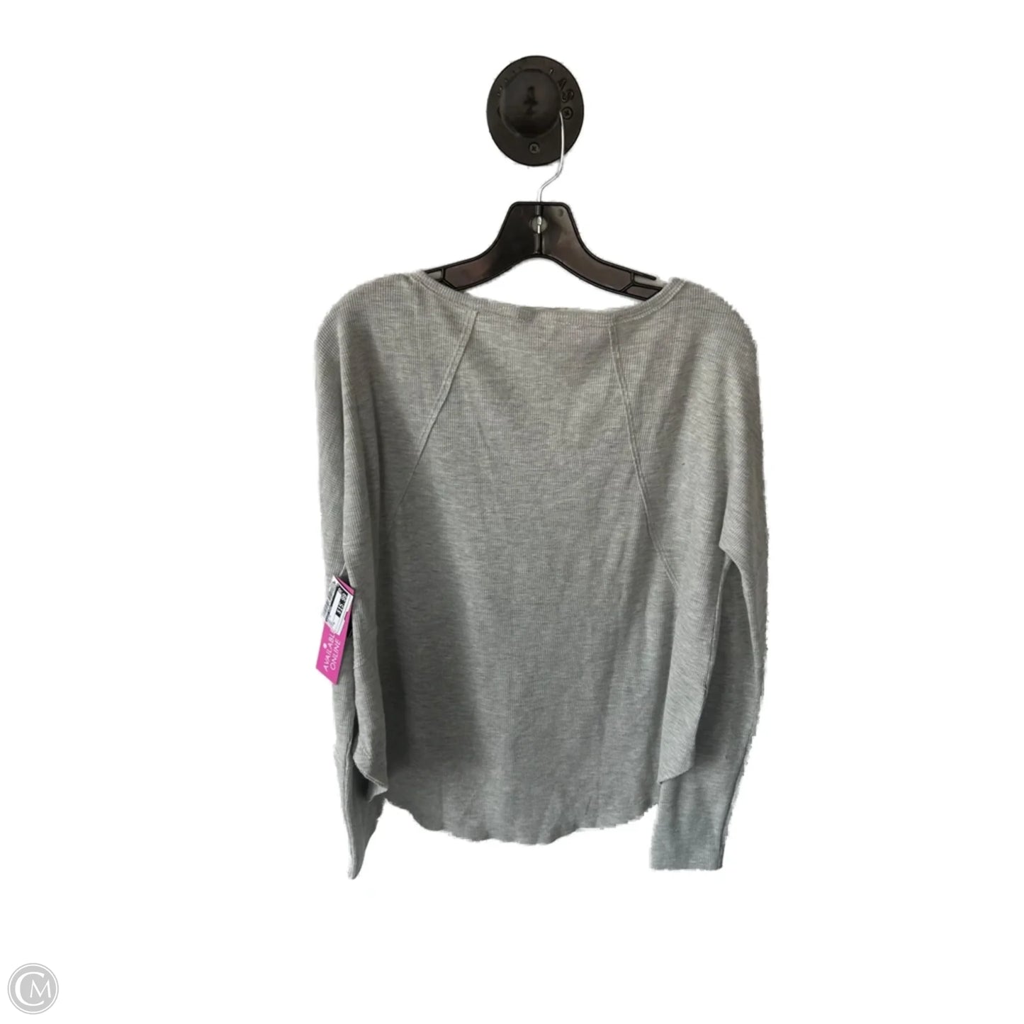 Top Long Sleeve By Lucky Brand In Grey, Size: M