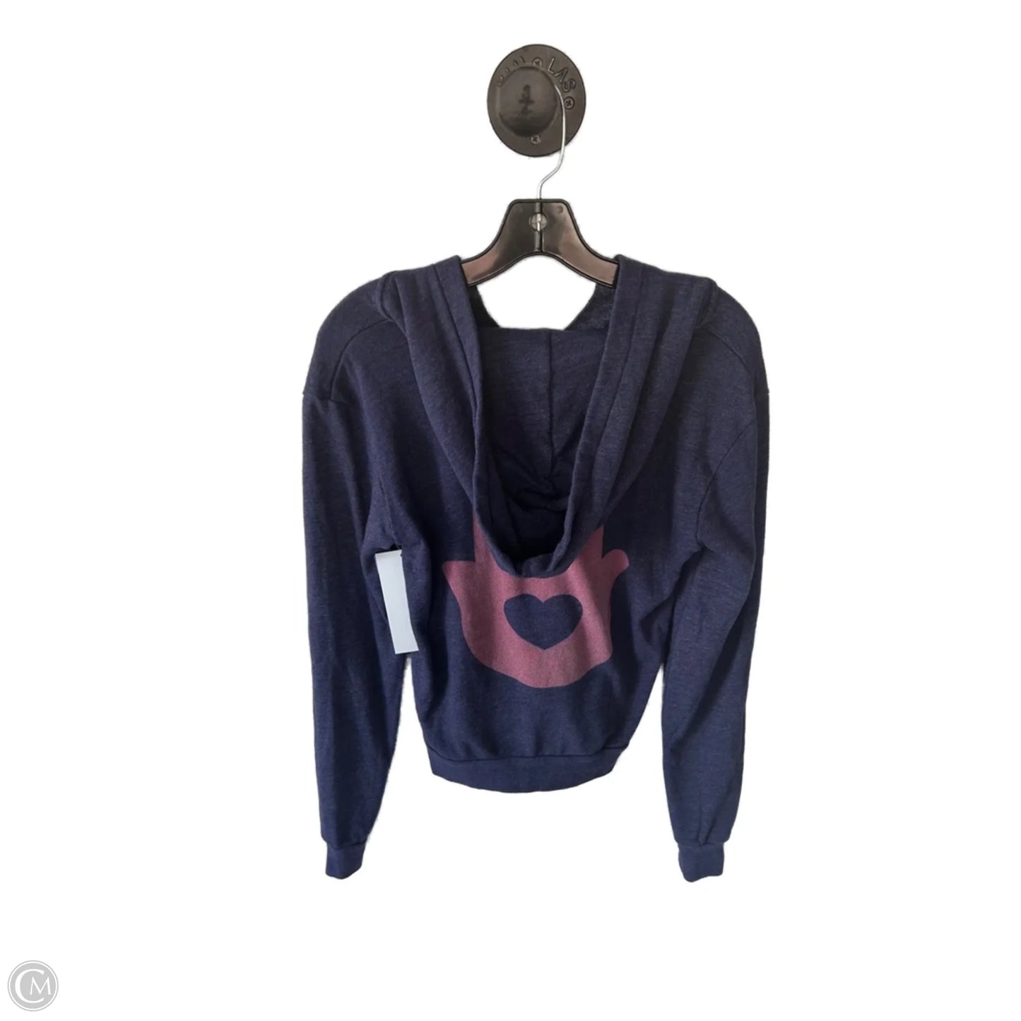 Sweatshirt Hoodie By Spiritual Gangster In Blue, Size: S