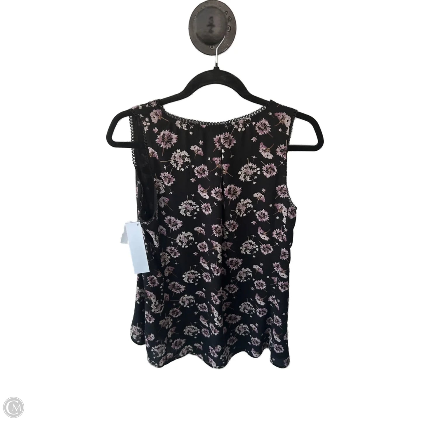 Top Sleeveless By White House Black Market In Black & Pink, Size: S