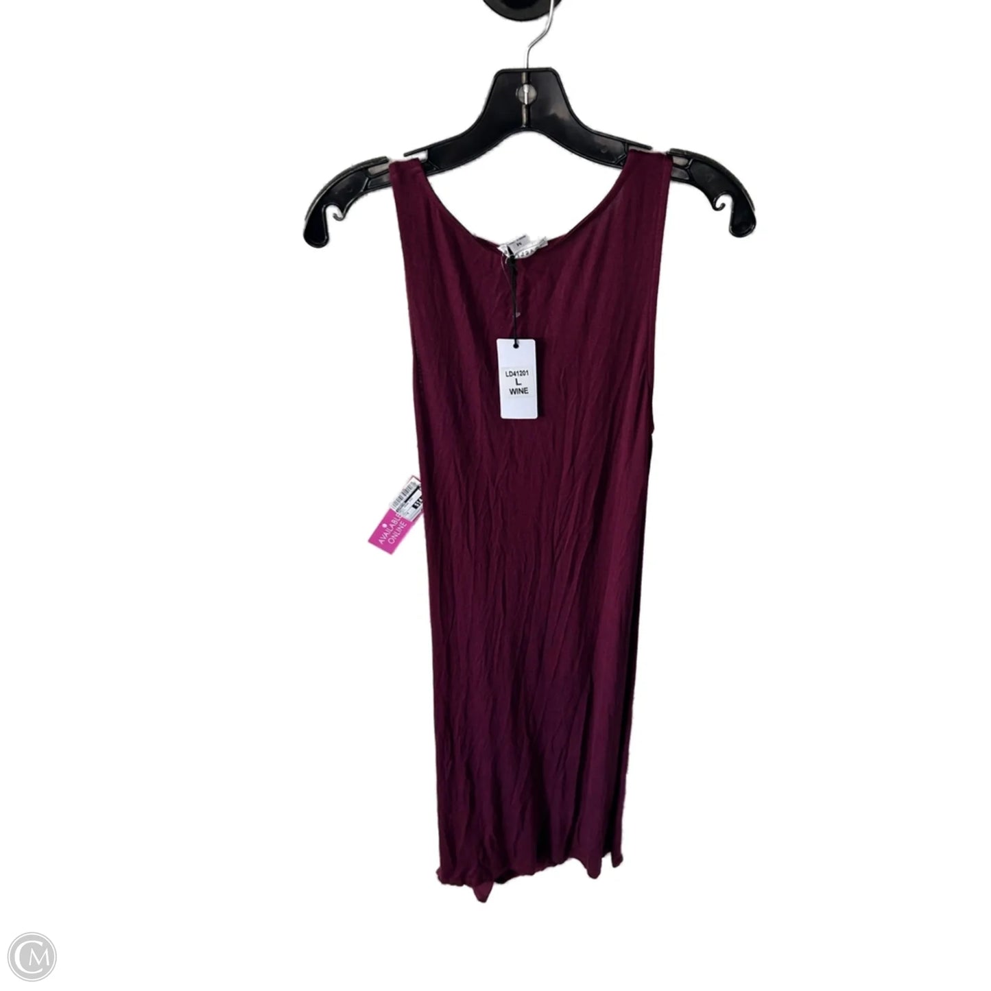 Dress Casual Midi By Loveriche In Purple, Size: M