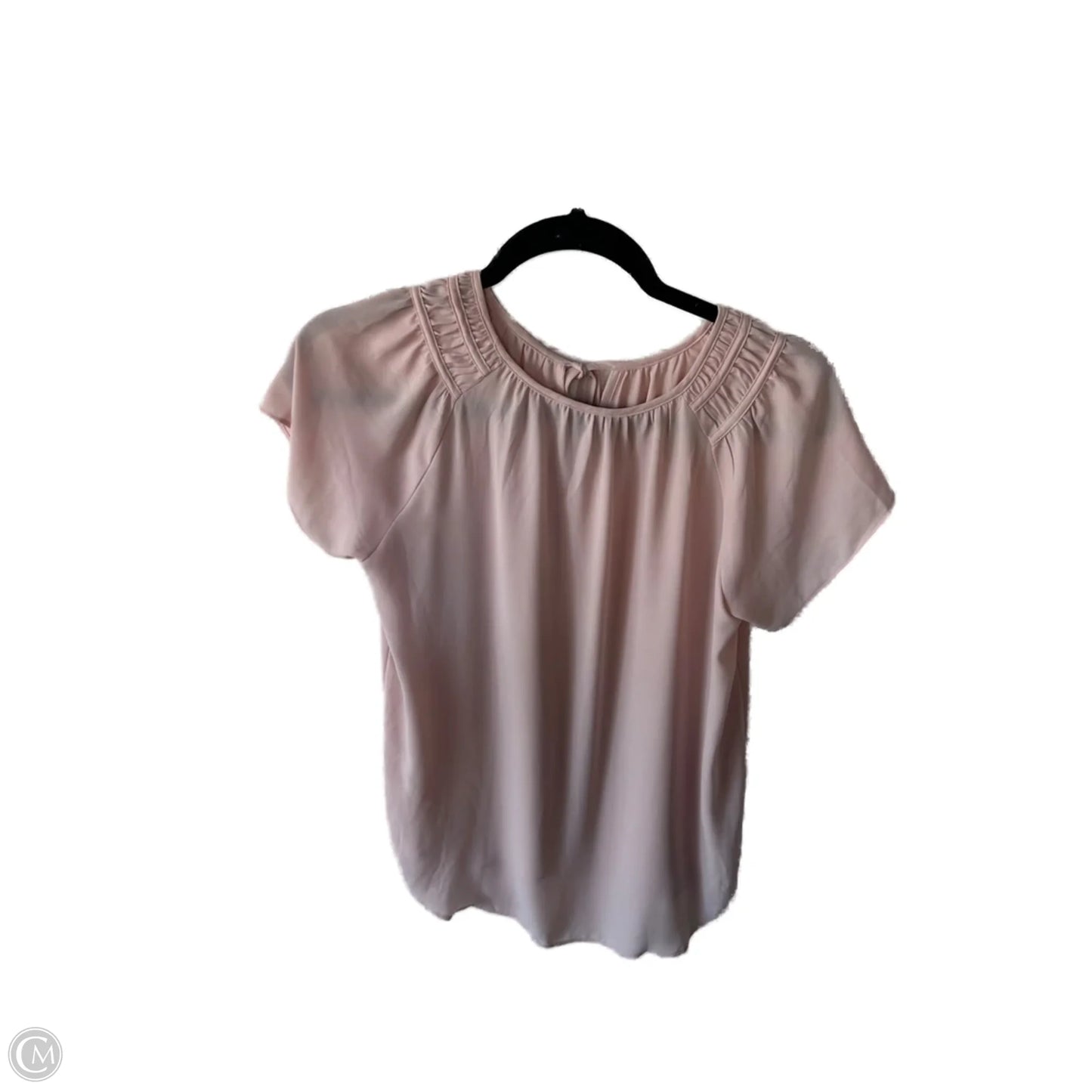 Top Short Sleeve By Ann Taylor In Pink, Size: Xs