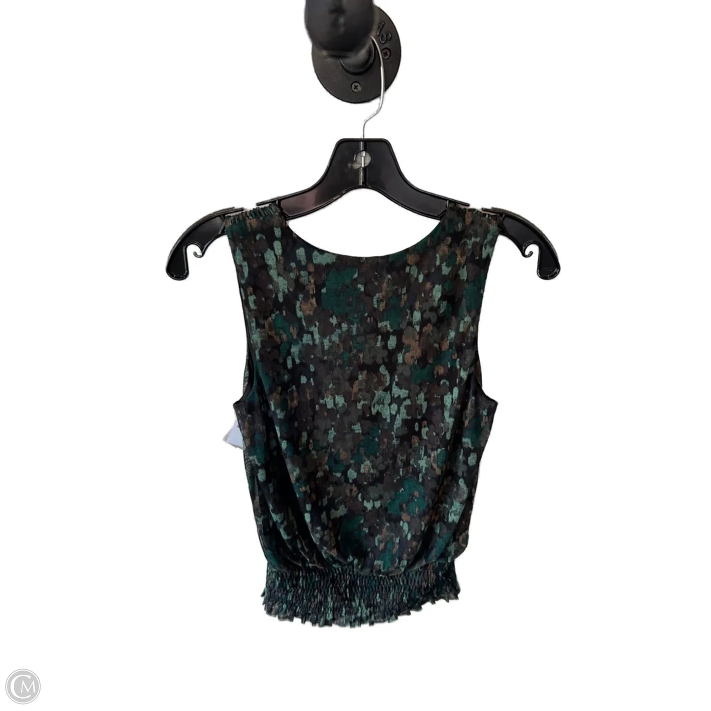 Top Sleeveless By Evereve In Green, Size: Xs