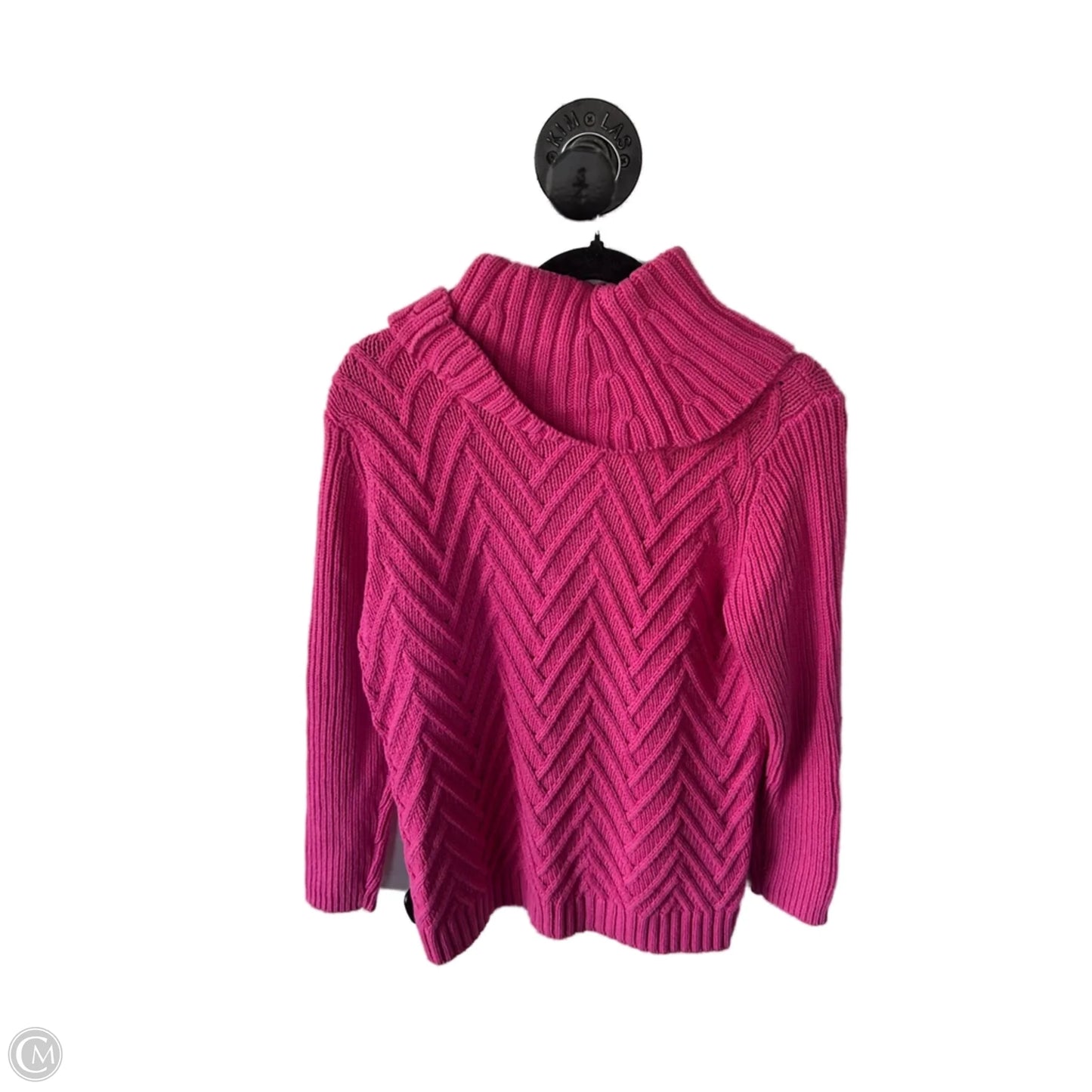 Sweater By Talbots In Pink, Size: Lp