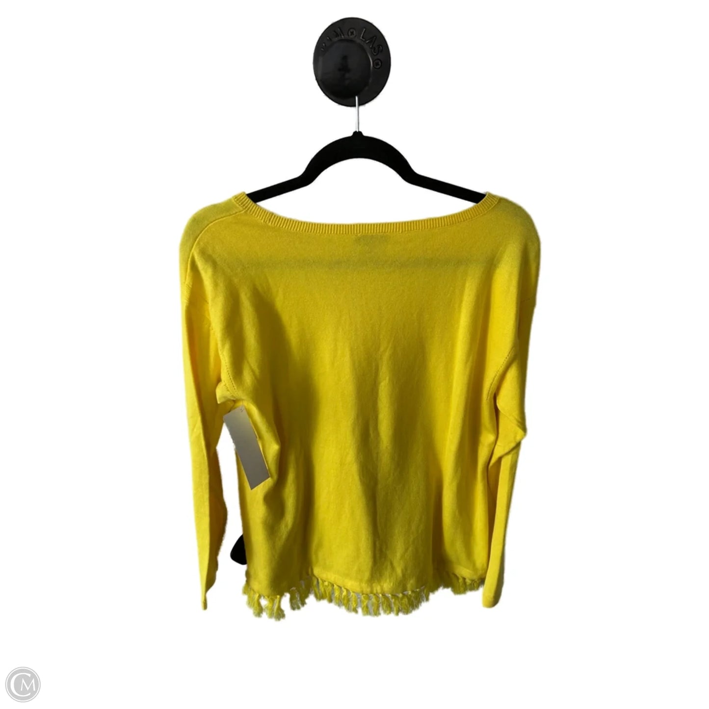 Sweater By Talbots In Yellow, Size: M