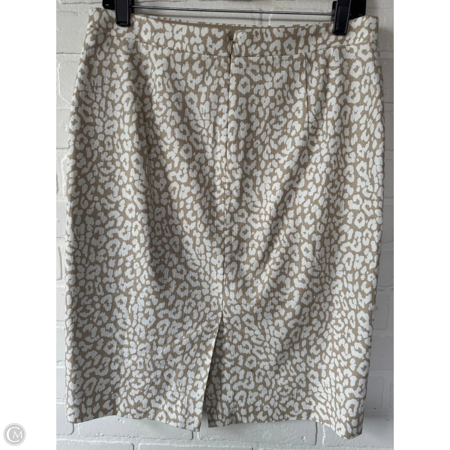 Skirt Mini & Short By J. Crew In Tan & White, Size: 6