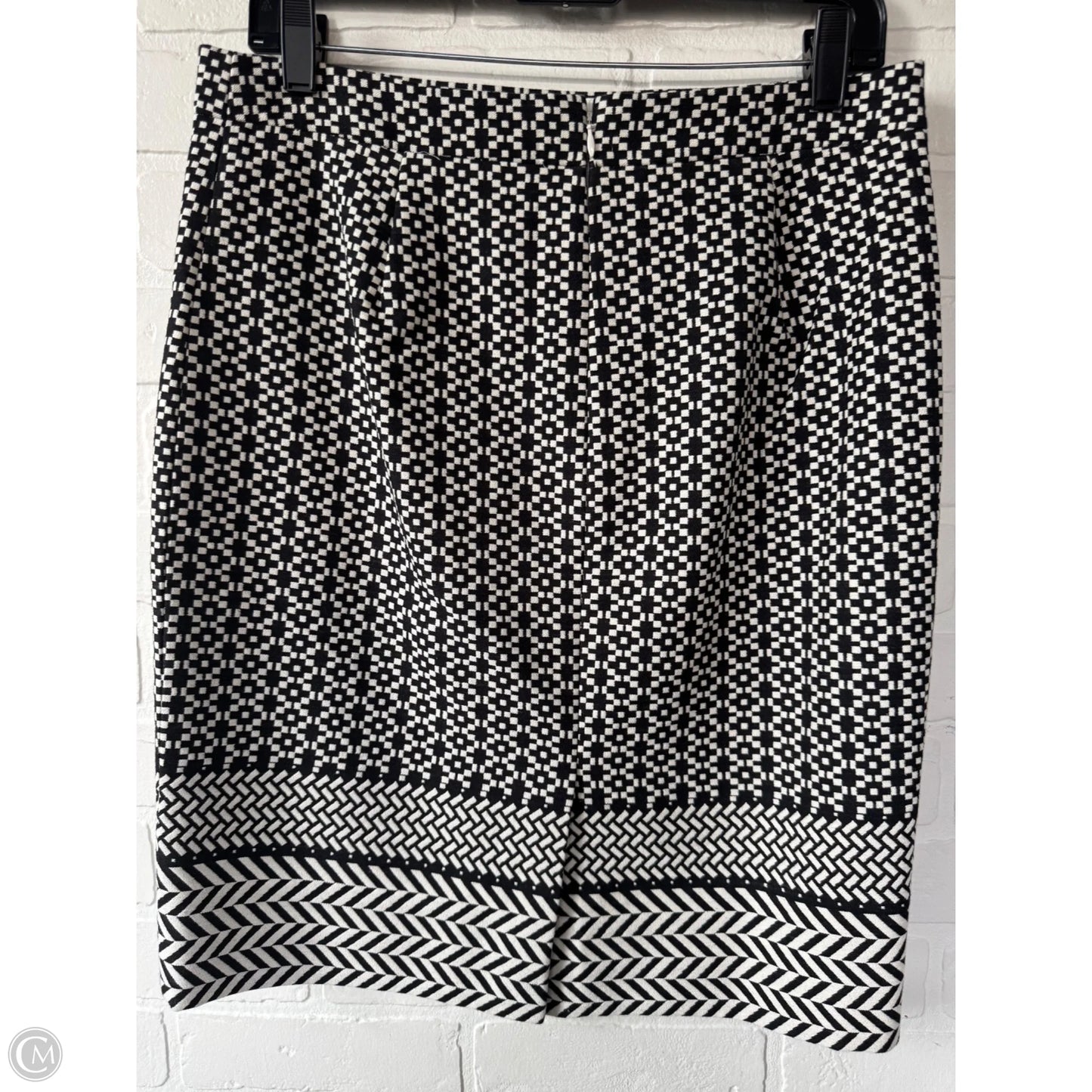 Skirt Mini & Short By J. Crew In Black & White, Size: 6