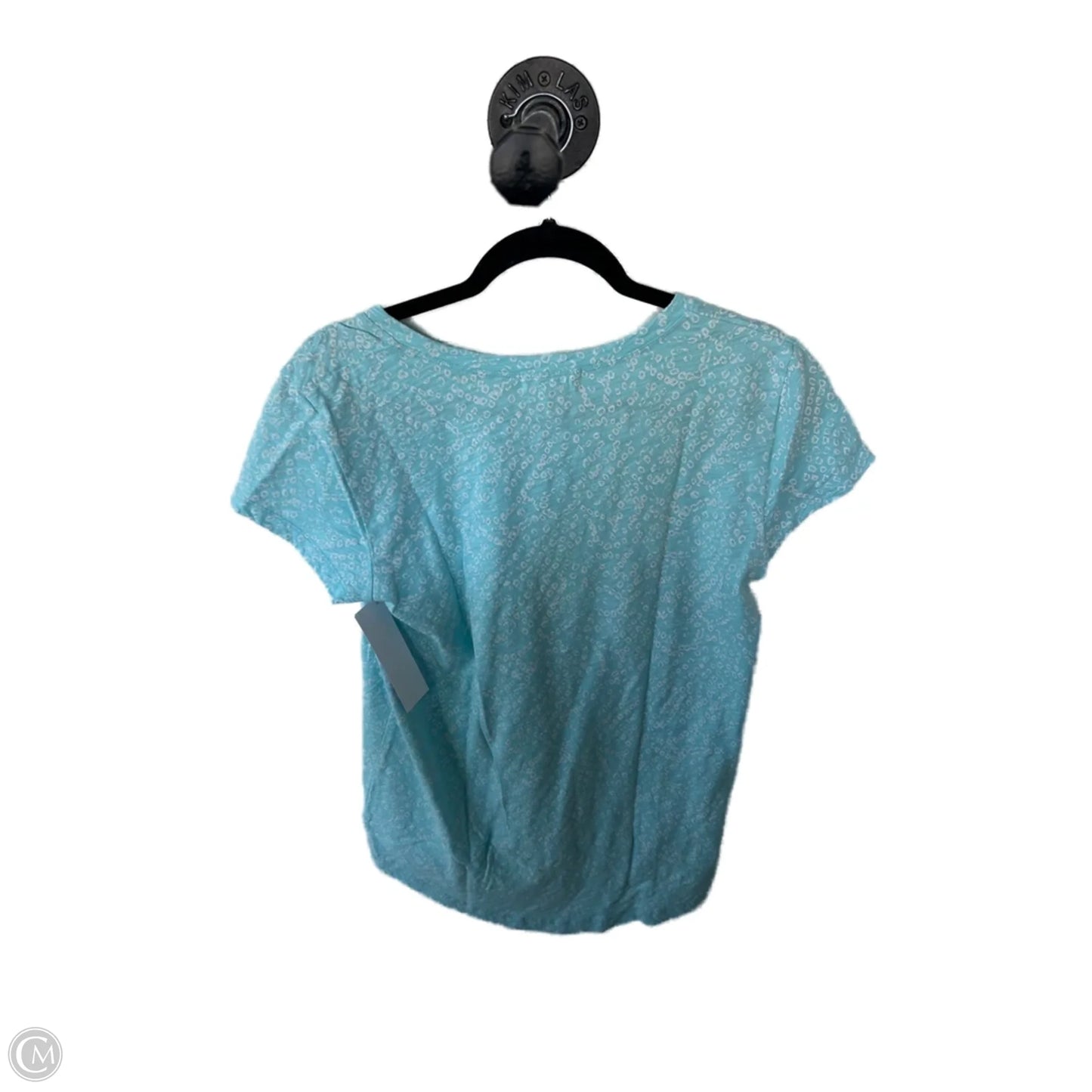 Top Short Sleeve Basic By Habitat In Blue, Size: S