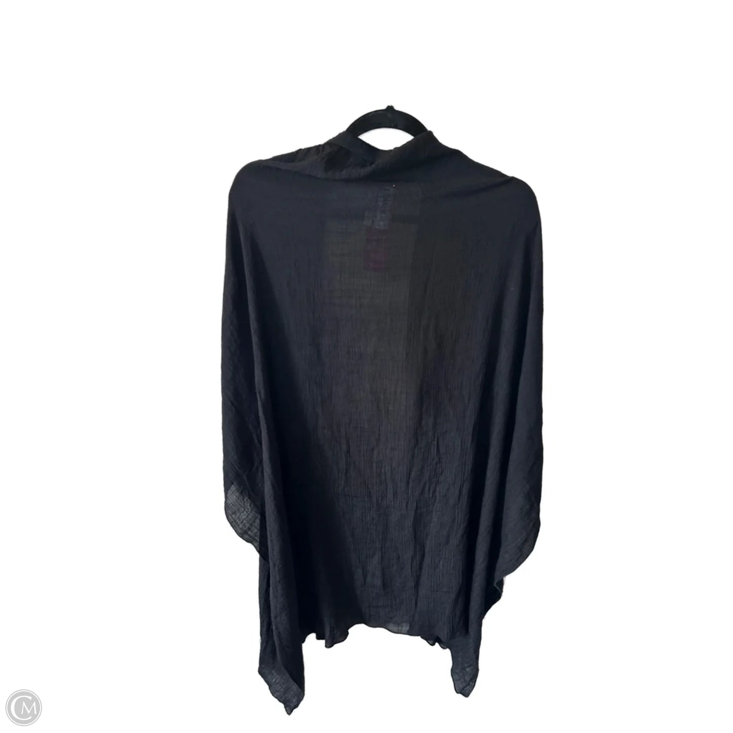 Swimwear Cover-up By Clothes Mentor In Black, Size: Osfm