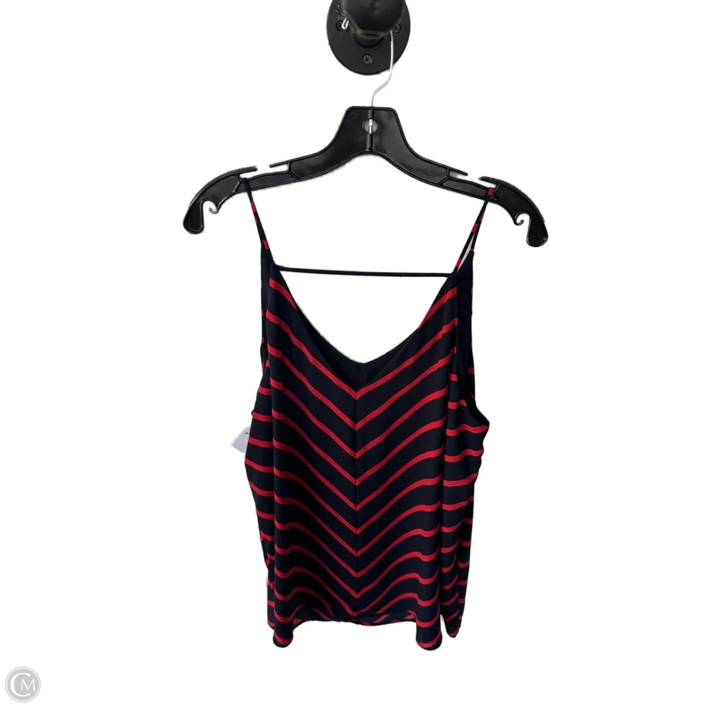 Top Cami By Loft In Blue & Red, Size: Xl