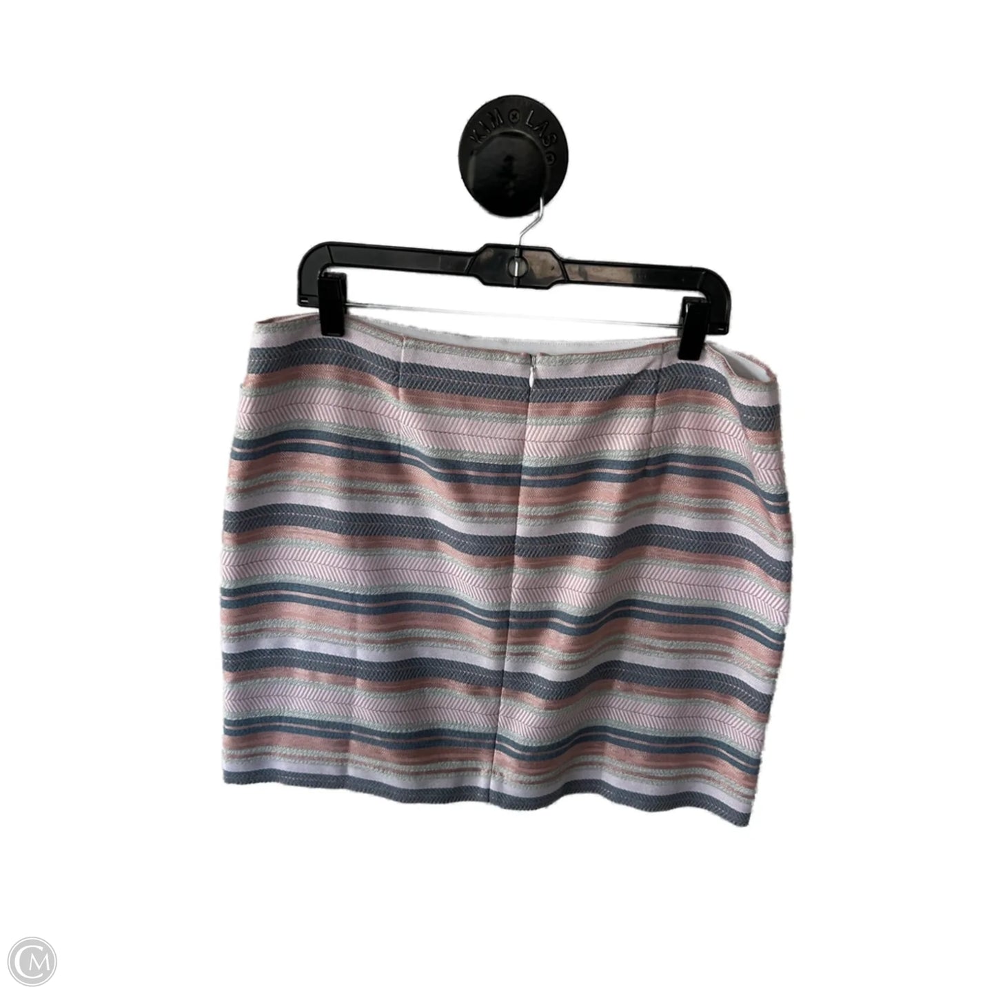 Skirt Mini & Short By Loft In Blue & Pink, Size: 14