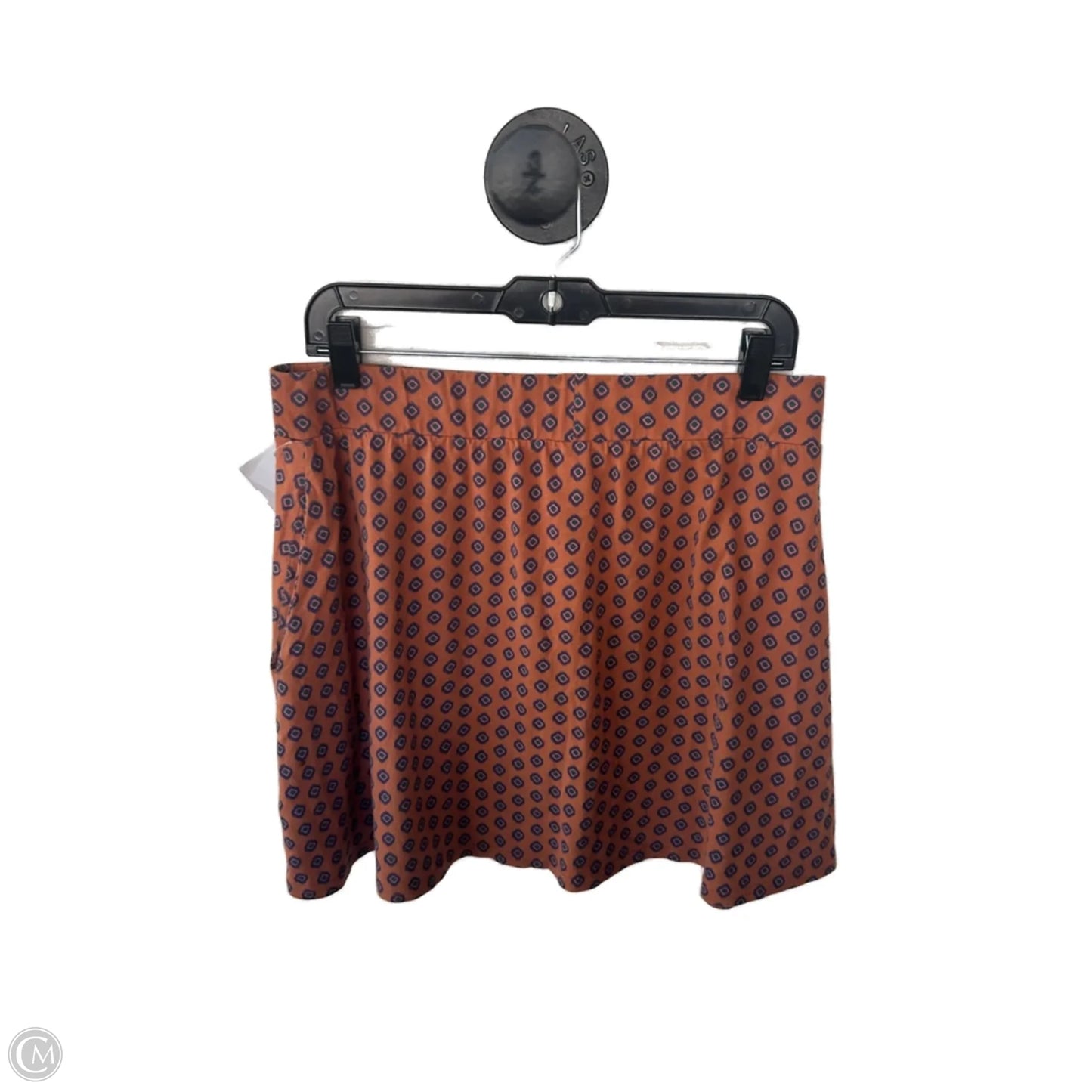 Skirt Mini & Short By Cmc In Orange, Size: 12