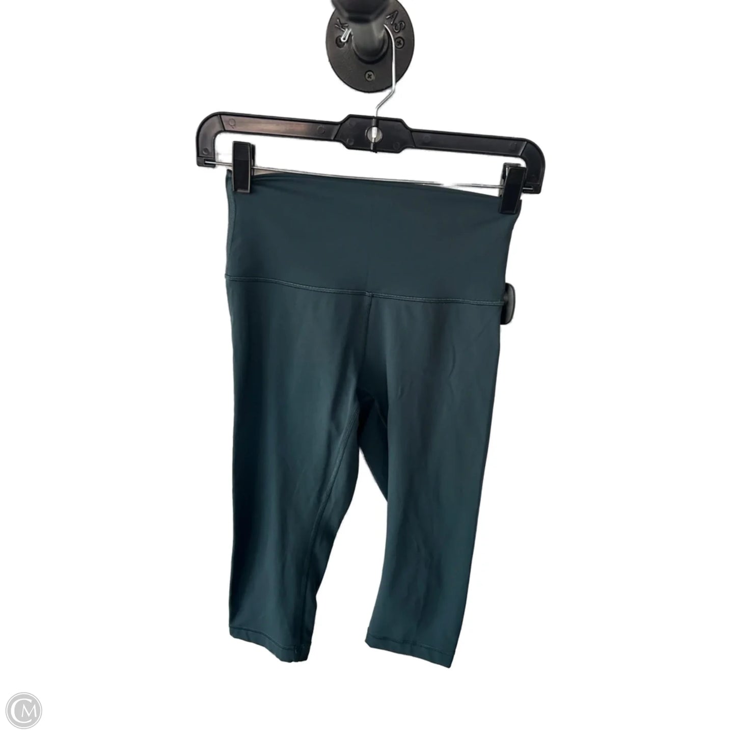 Athletic Capris By Lululemon In Green, Size: 4