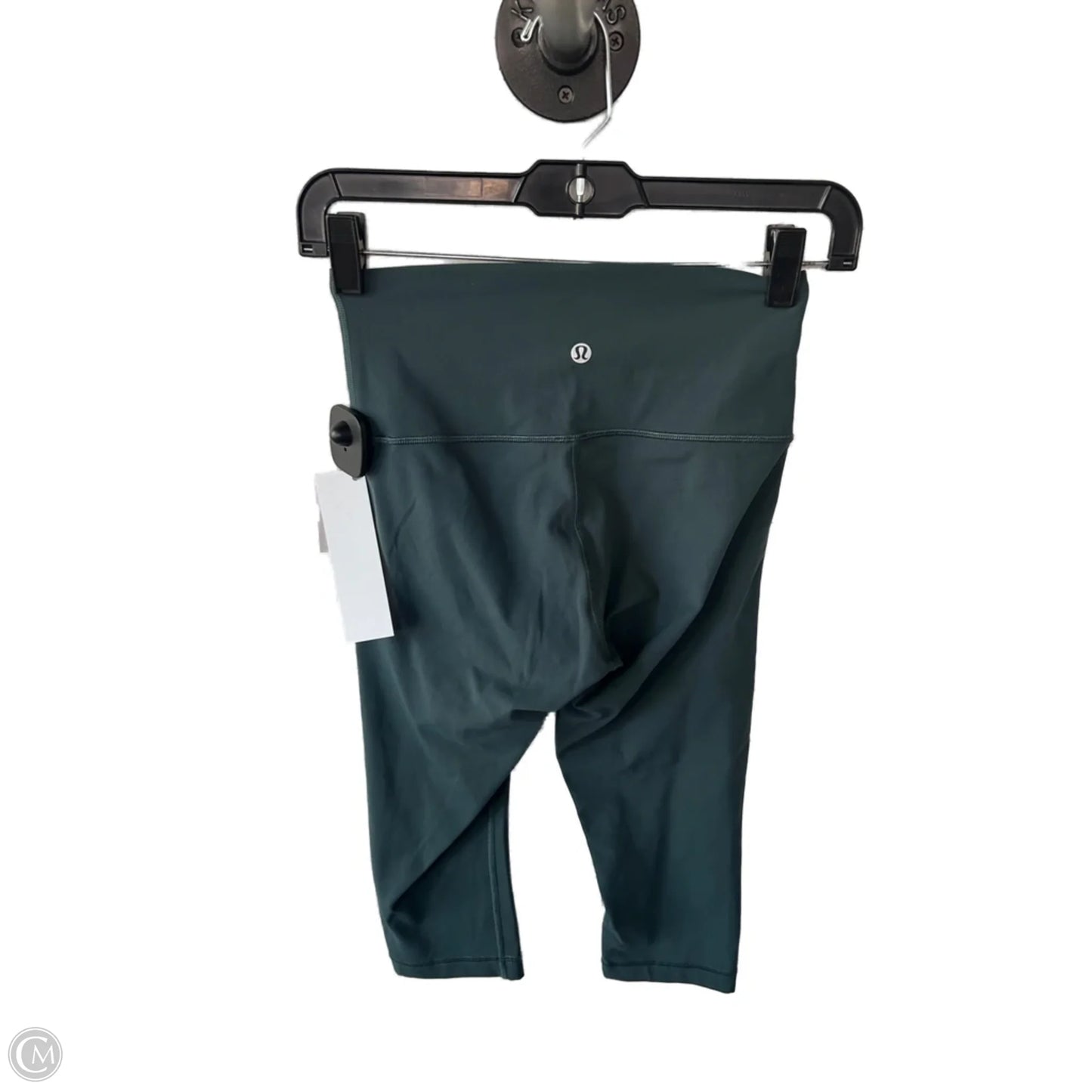 Athletic Capris By Lululemon In Green, Size: 4
