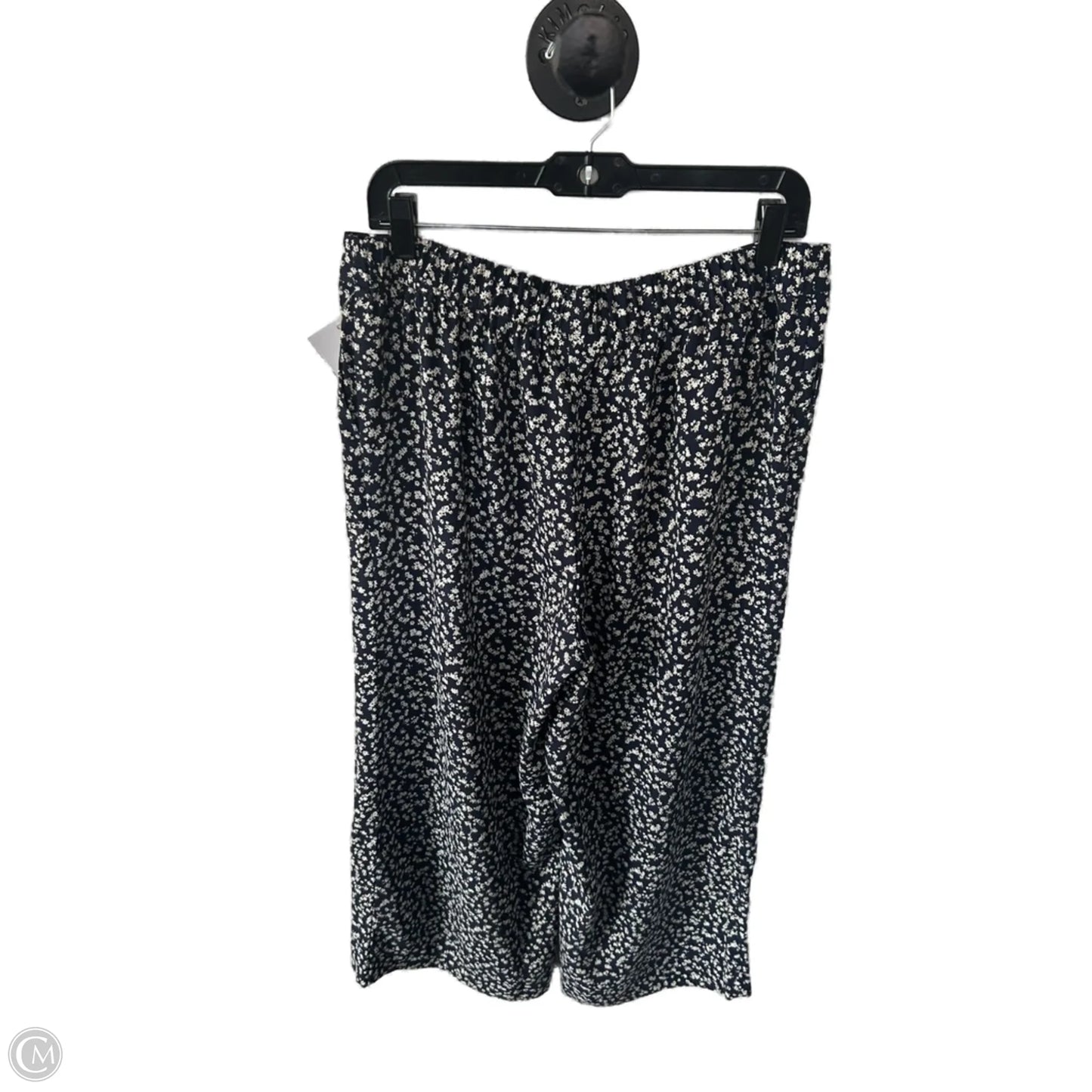 Pants Wide Leg By J. Jill In Blue & White, Size: 4