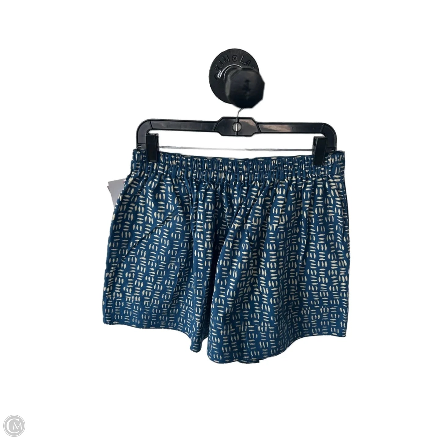 Shorts By Cmc In Blue & Cream, Size: 12