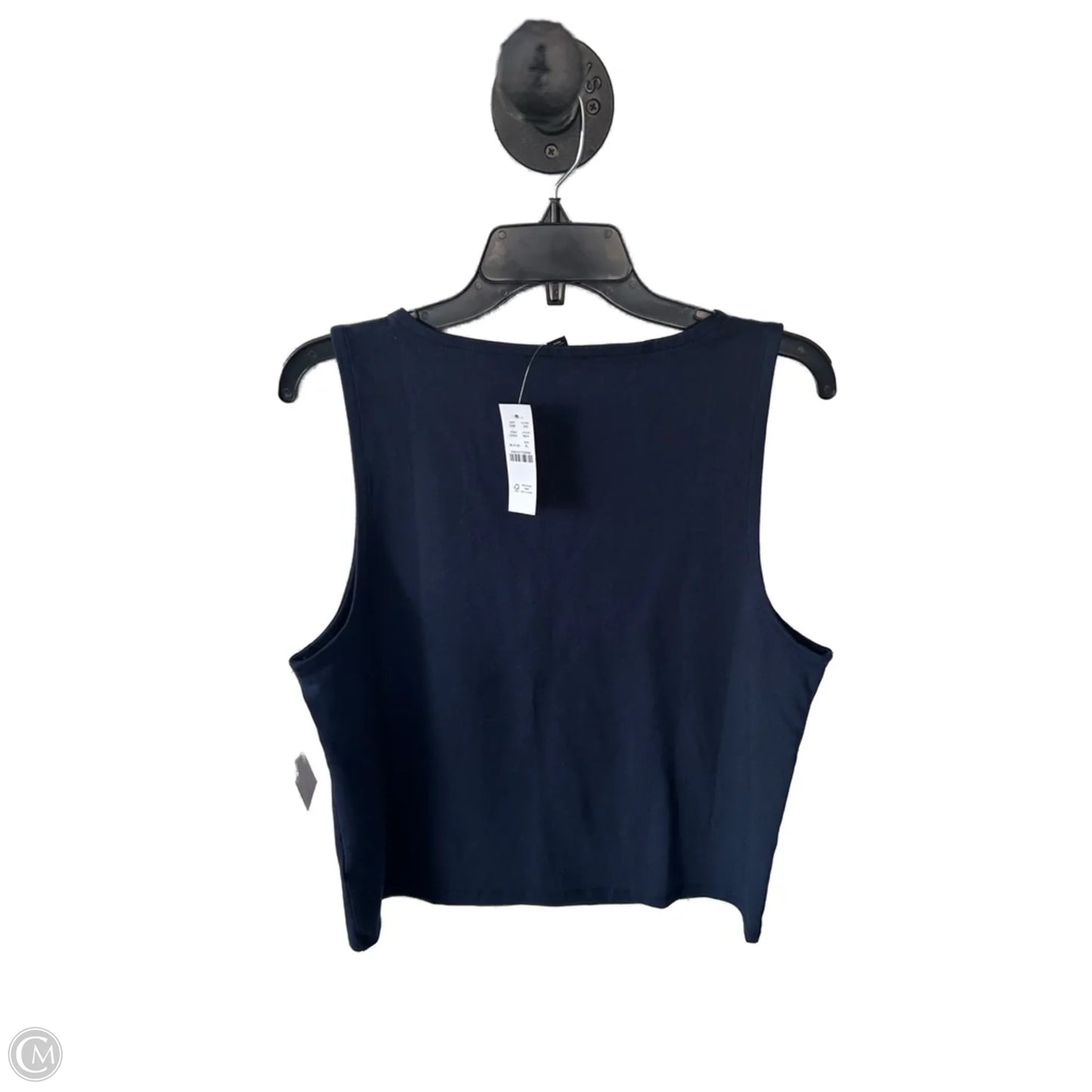 Top Sleeveless Basic By J. Crew In Blue, Size: Xl