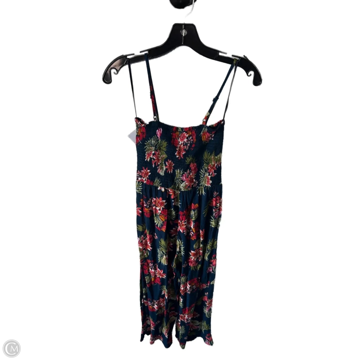 Jumpsuit By Ambiance Apparel In Blue & Red, Size: M