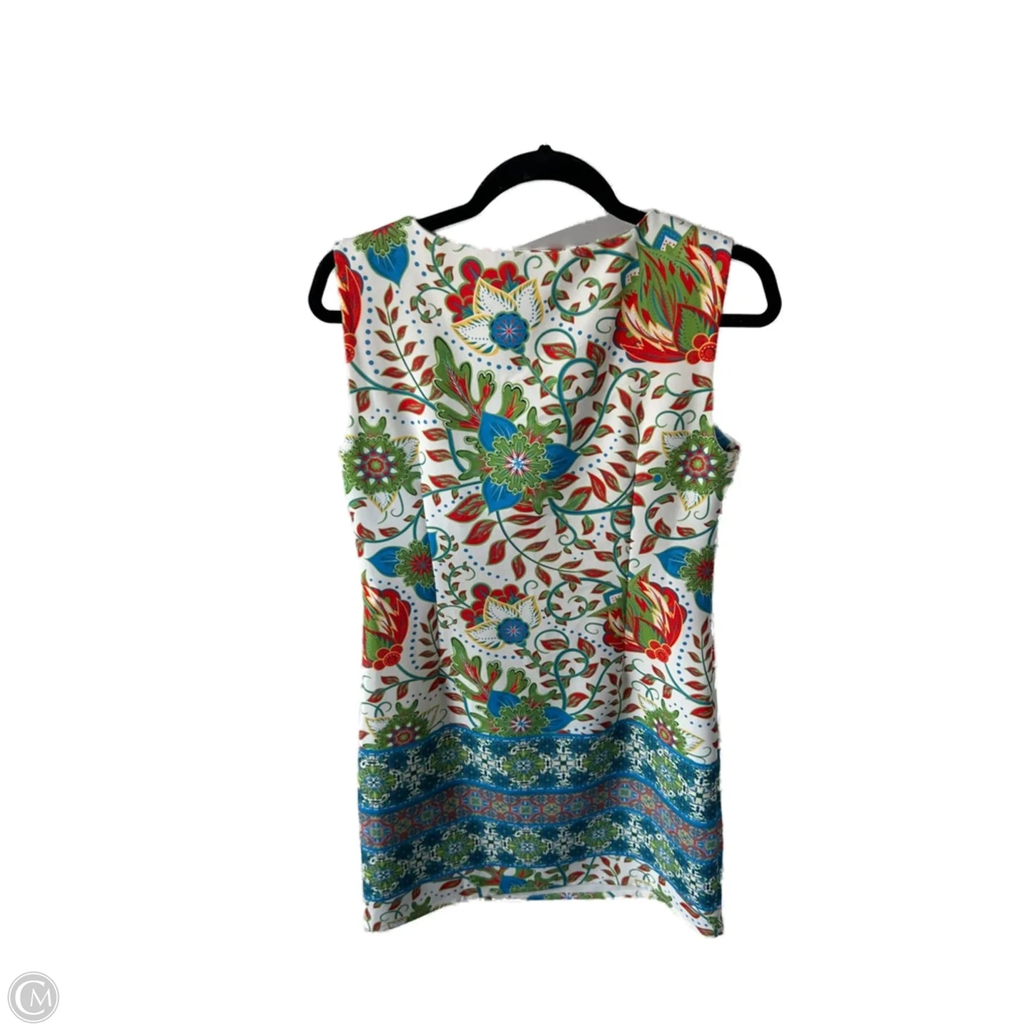 Dress Work By Papillion In Blue & Green, Size: S