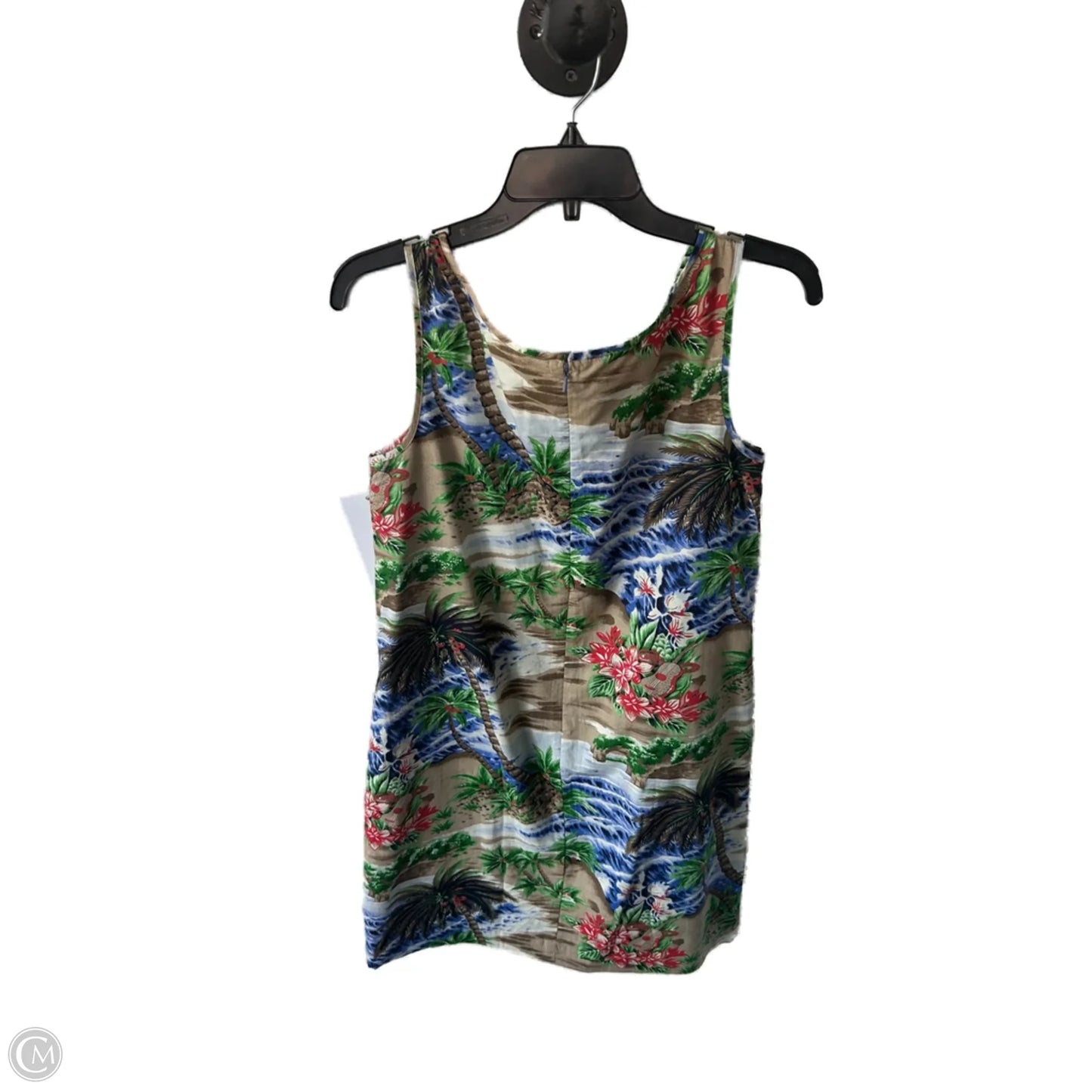 Dress Casual Short By Talbots In Blue & Tan, Size: S